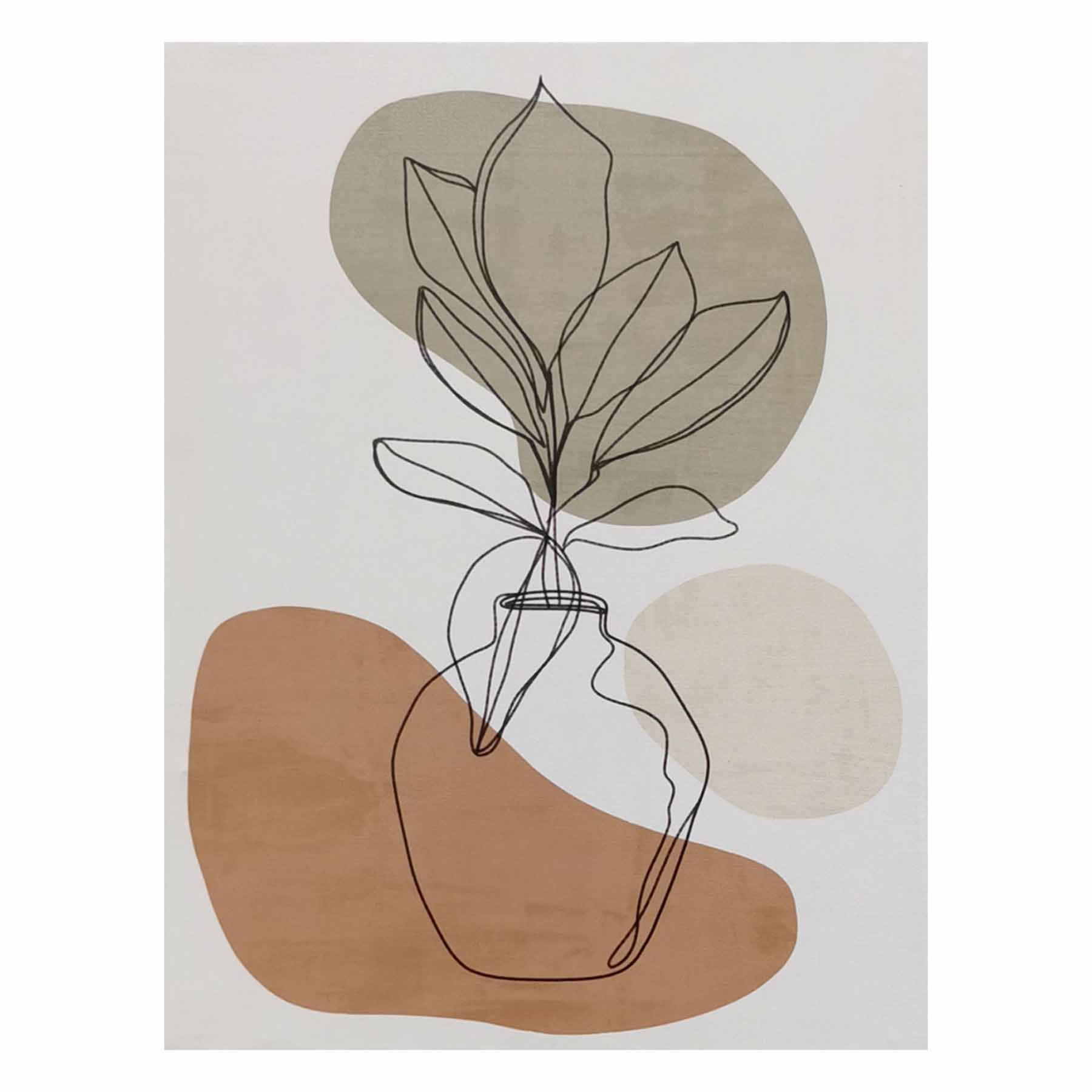 Soul Searcher Boho Botanical Canvas Wall Art, 12x16