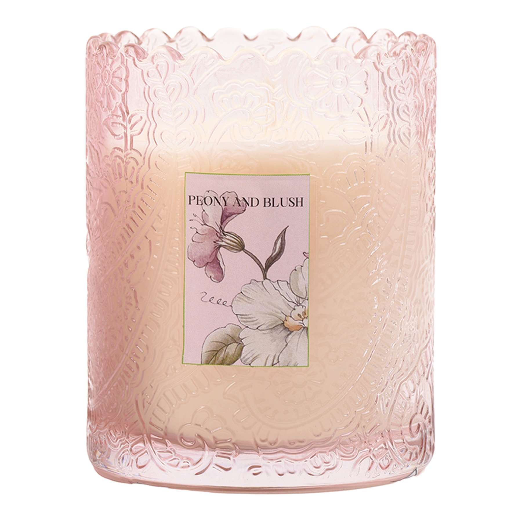Peony Blush Scented Boxed Jar Candle, 6oz