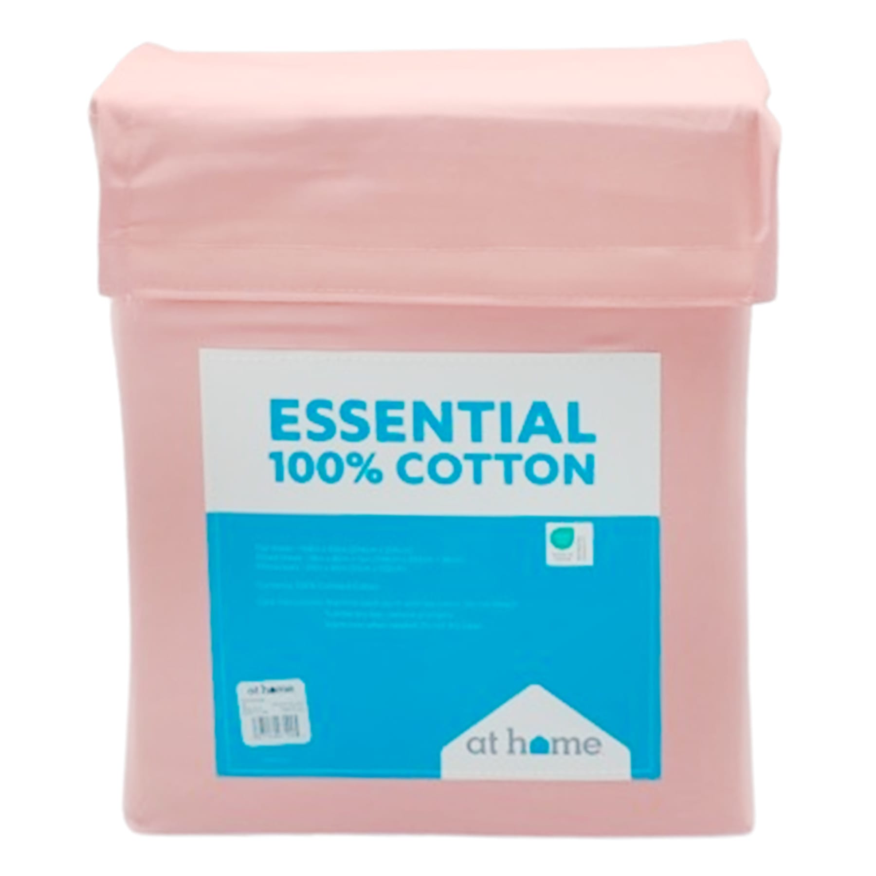 4-Piece Coral 200 Thread Count Brushed Cotton Sheet Set, King