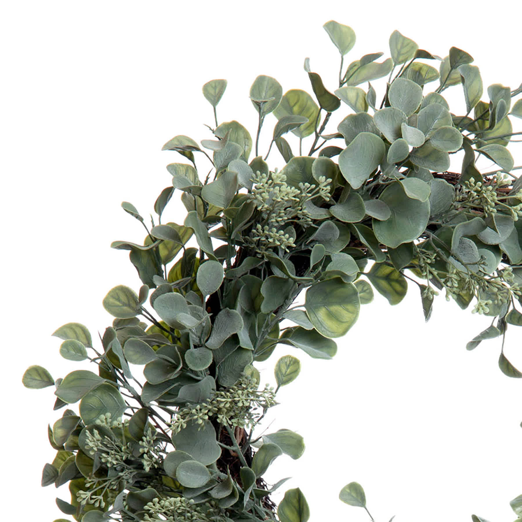 Honeybloom Green Eucalyptus Wreath, 26"