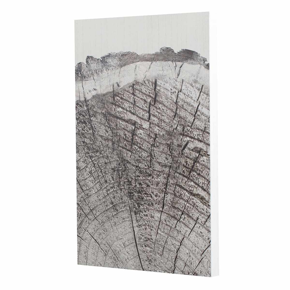 Ty Pennington 3-Piece Tree Rings Wooden Wall Art, 24x48