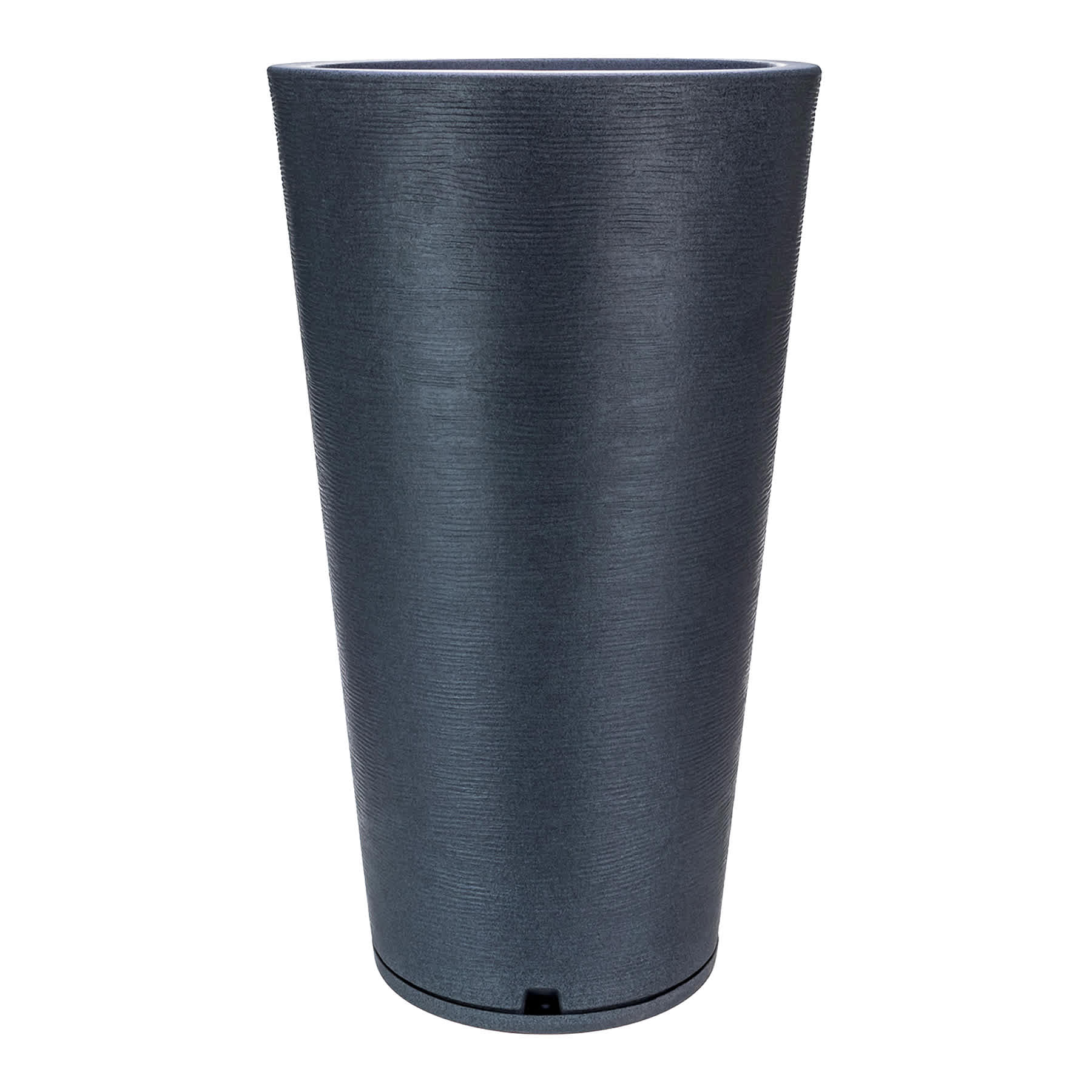 Dark Gray Genebra Outdoor Planter, Large