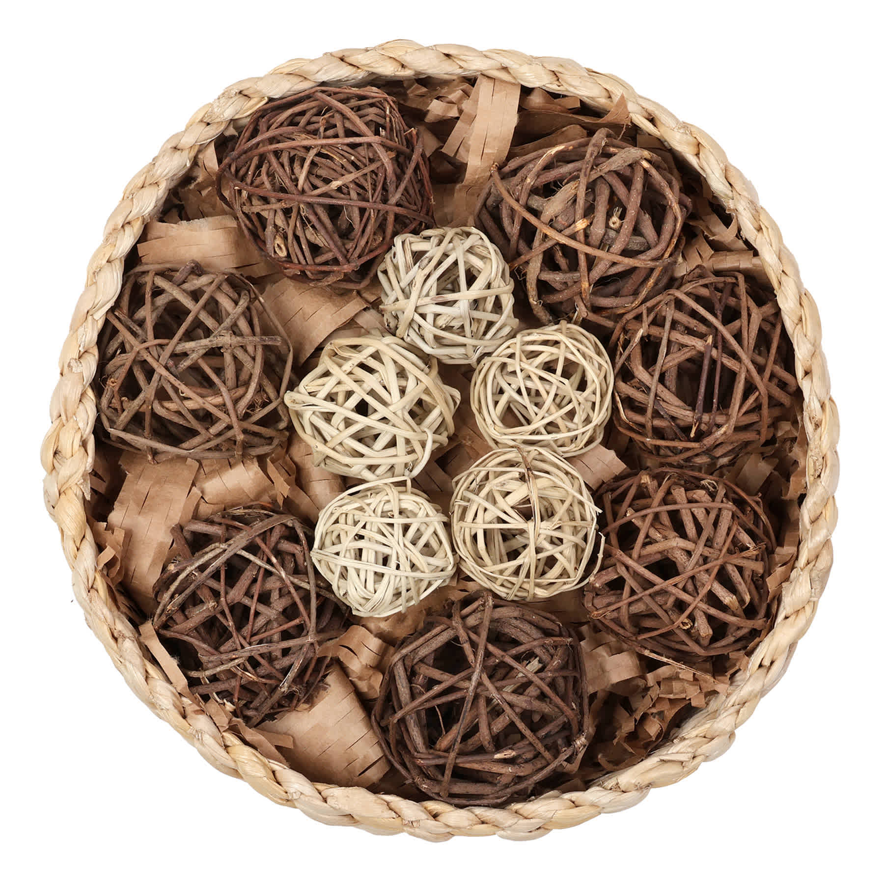 Orbs Filler with Banana Fiber Basket