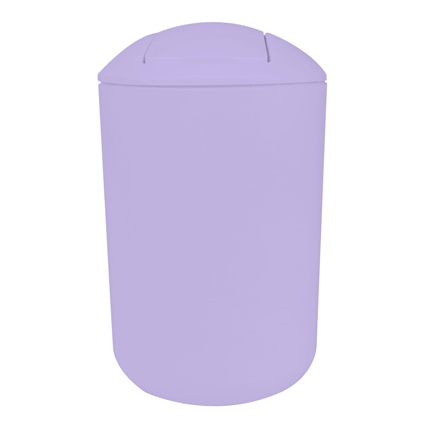Tiny Dreamers Purple Plastic Trash Can, 6l