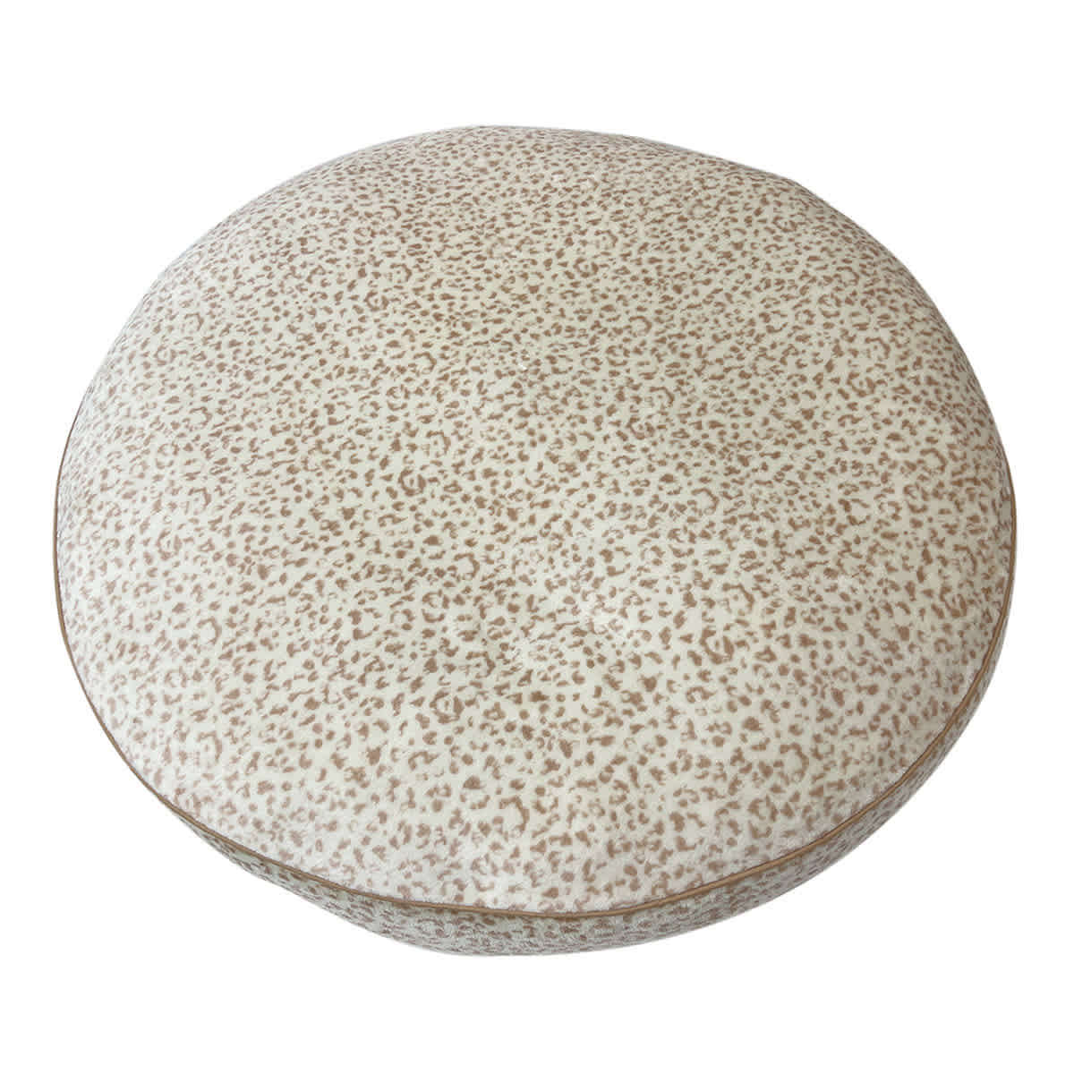 36x36 Round Leopard Print Bed