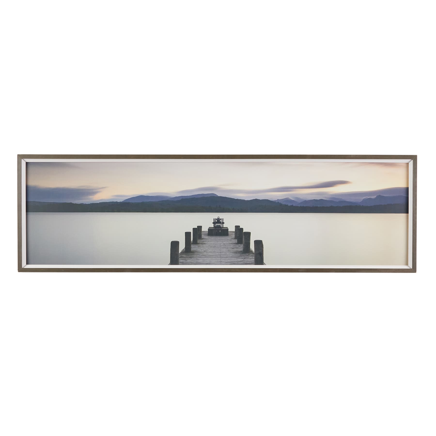 Lake District Framed Canvas Wall Art, 68x20