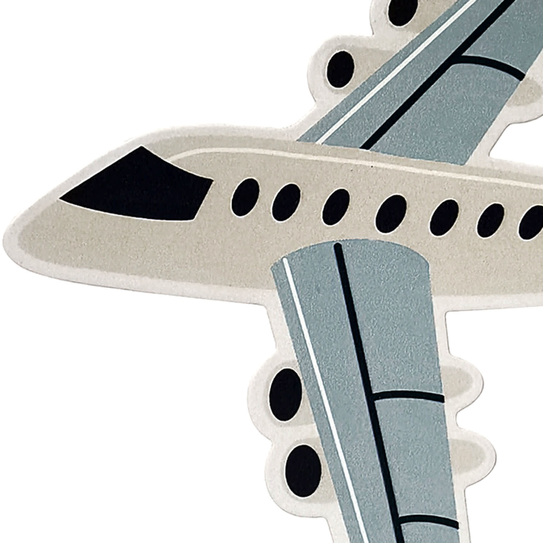Tiny Dreamers Airplane Decor, 8"