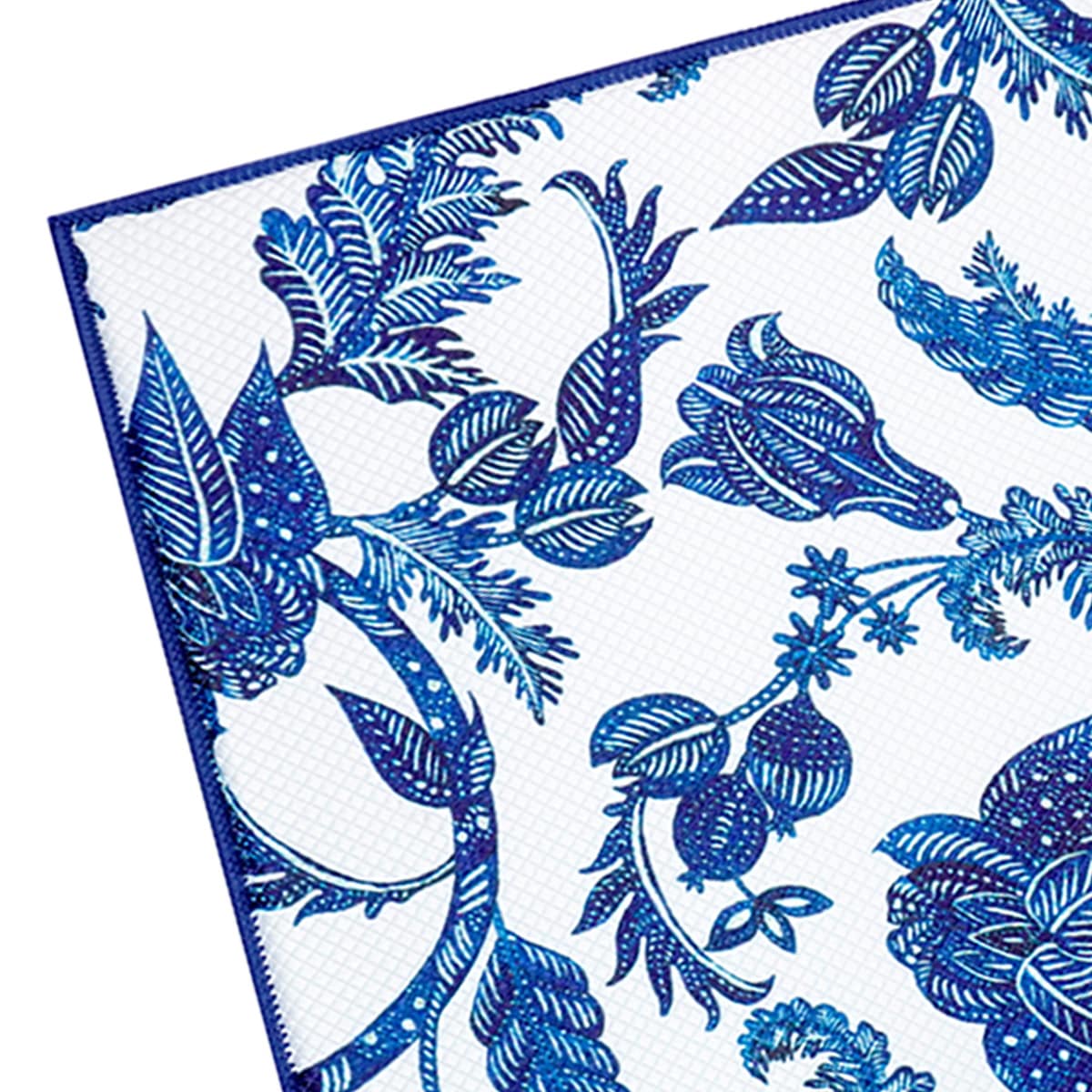 Blue Batik Print Drying Mat