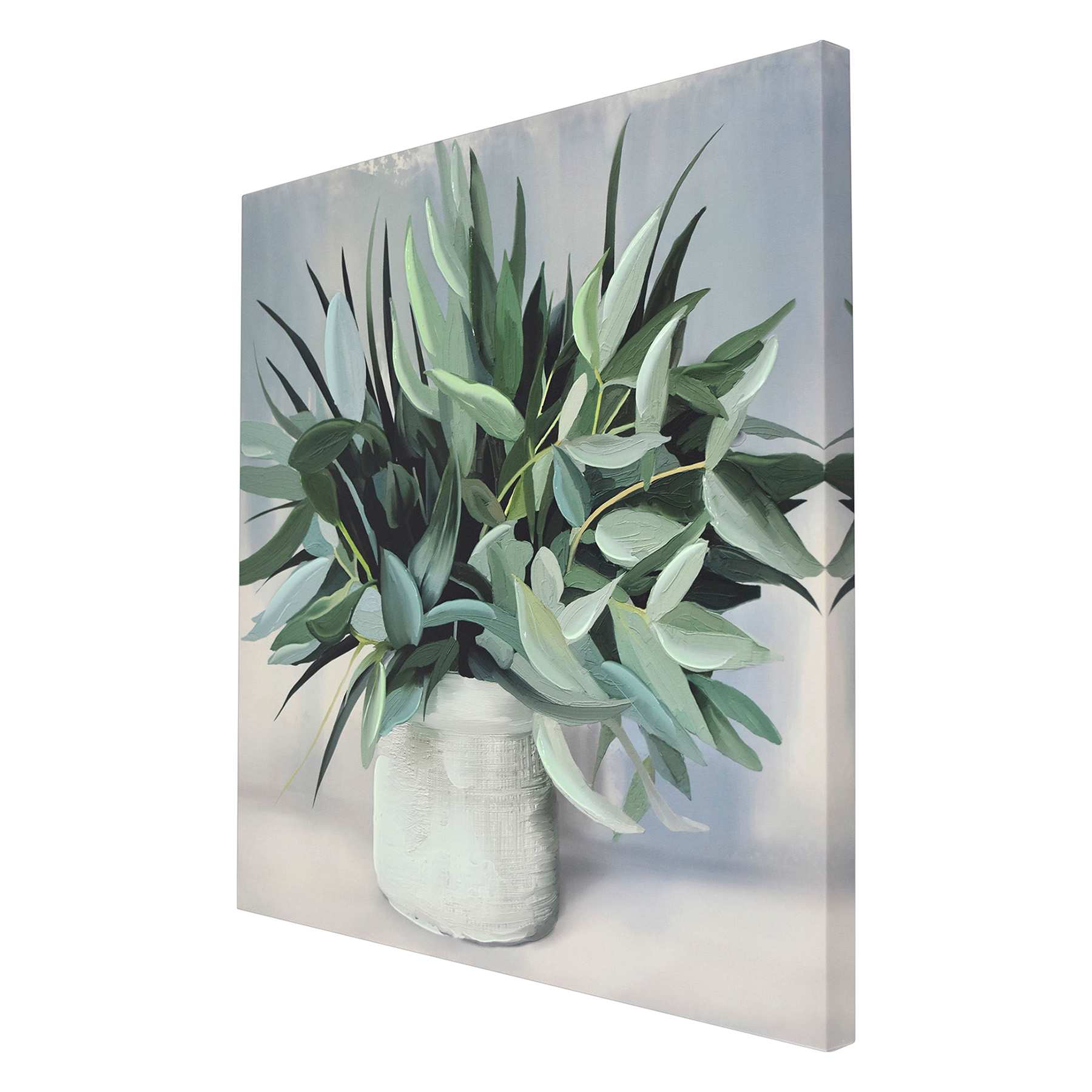 Greenery Canvas Wall Art, 24"
