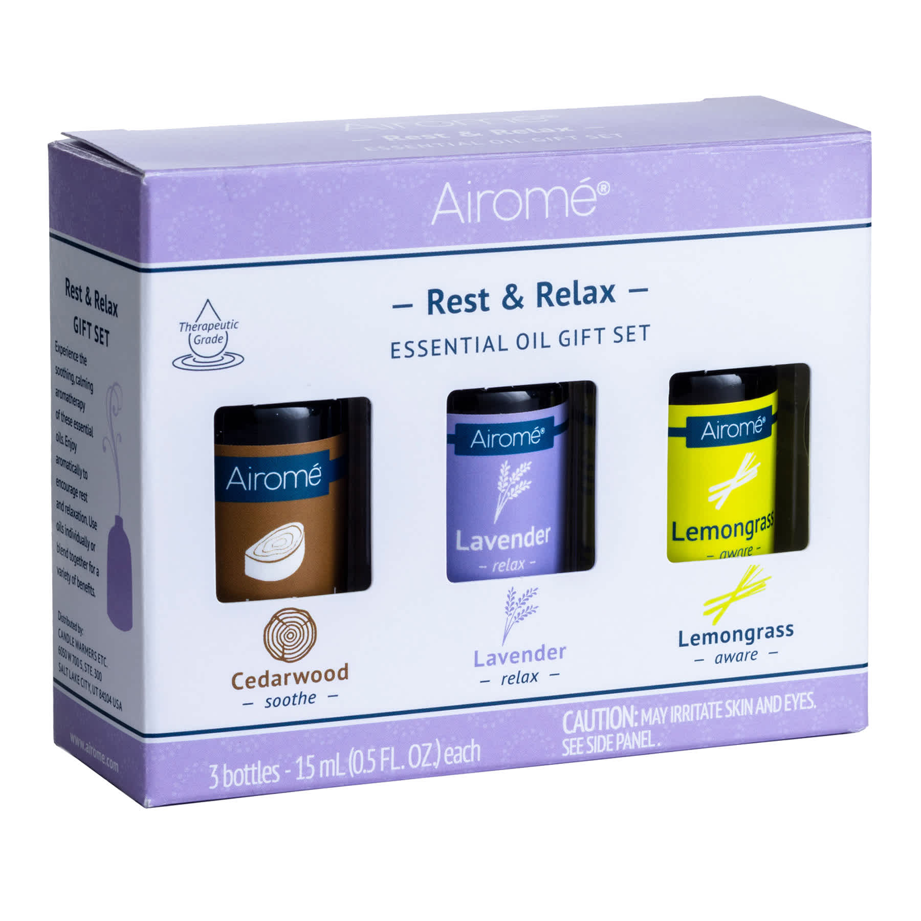 Rest & Relax Scented Essential Oil Combo Set, 15ml