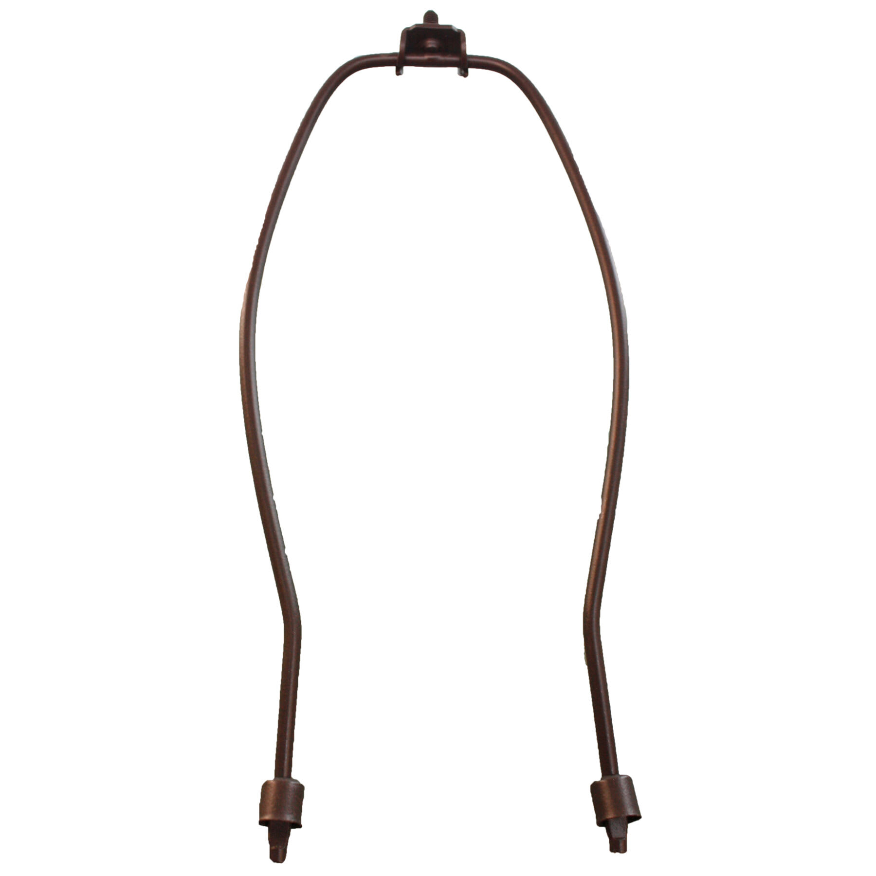 Bronze Detachable Metal Lamp Harp, 10"