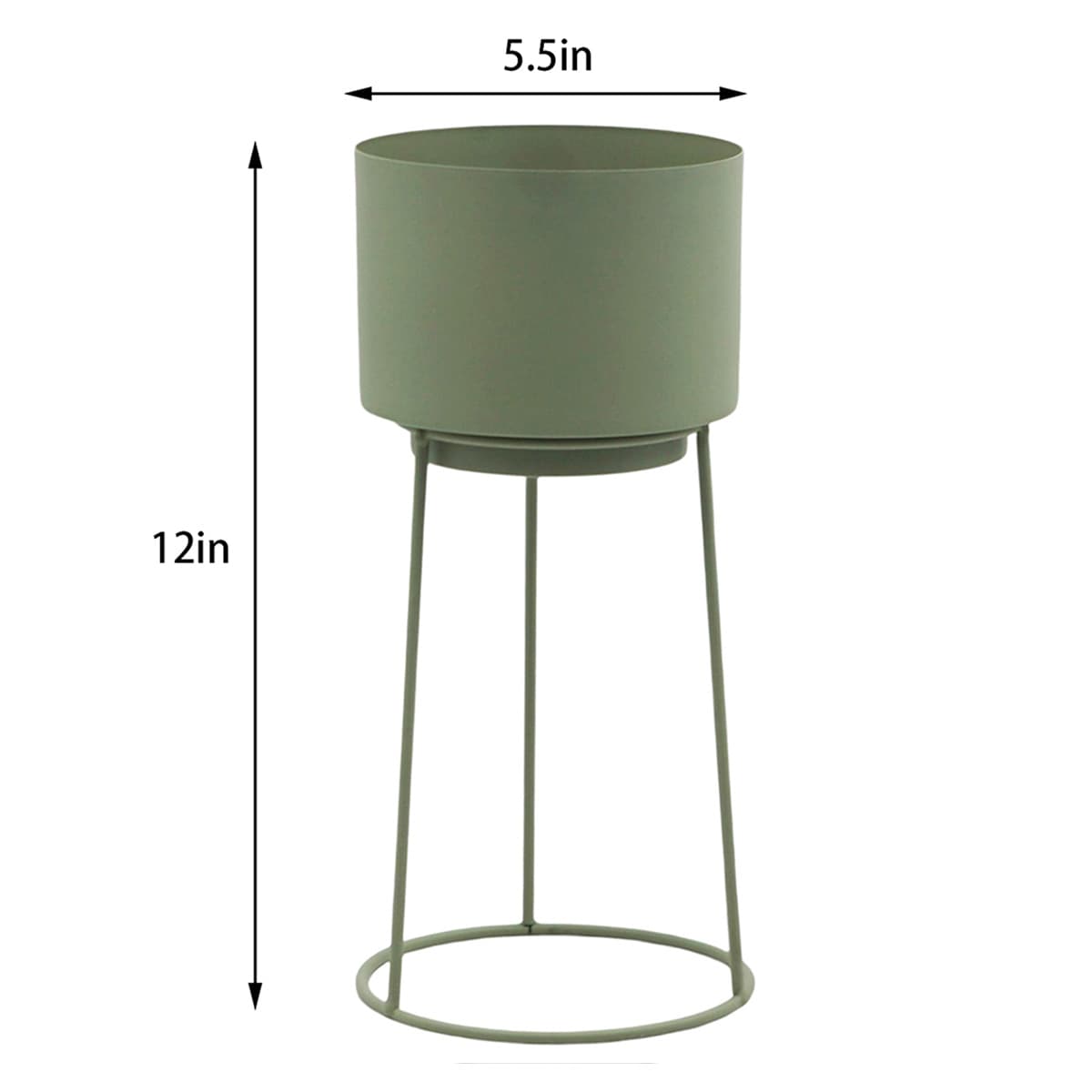 Green Planter Stand, Small
