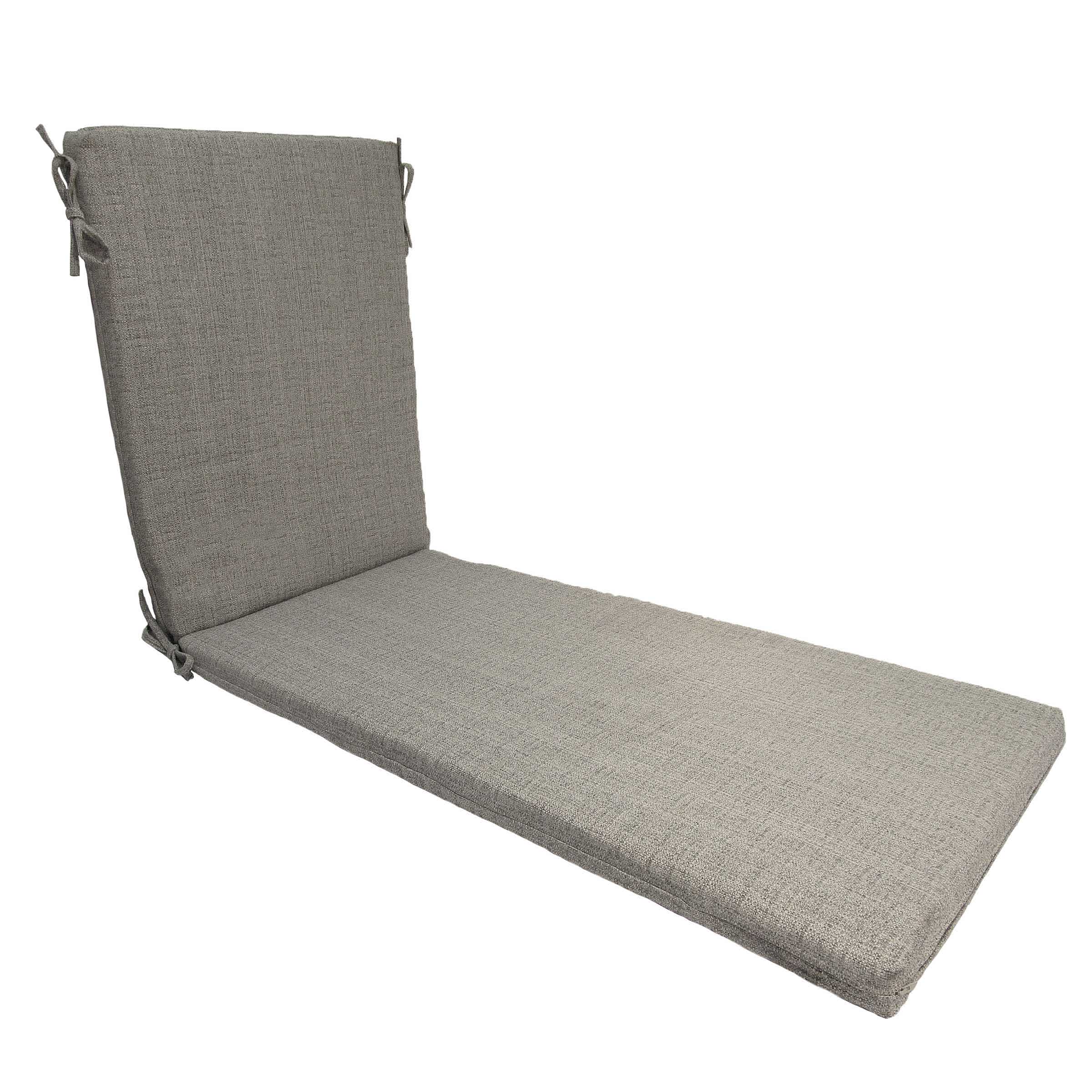 Fiddlestix Linen Premium Outdoor Chaise Lounge Cushion