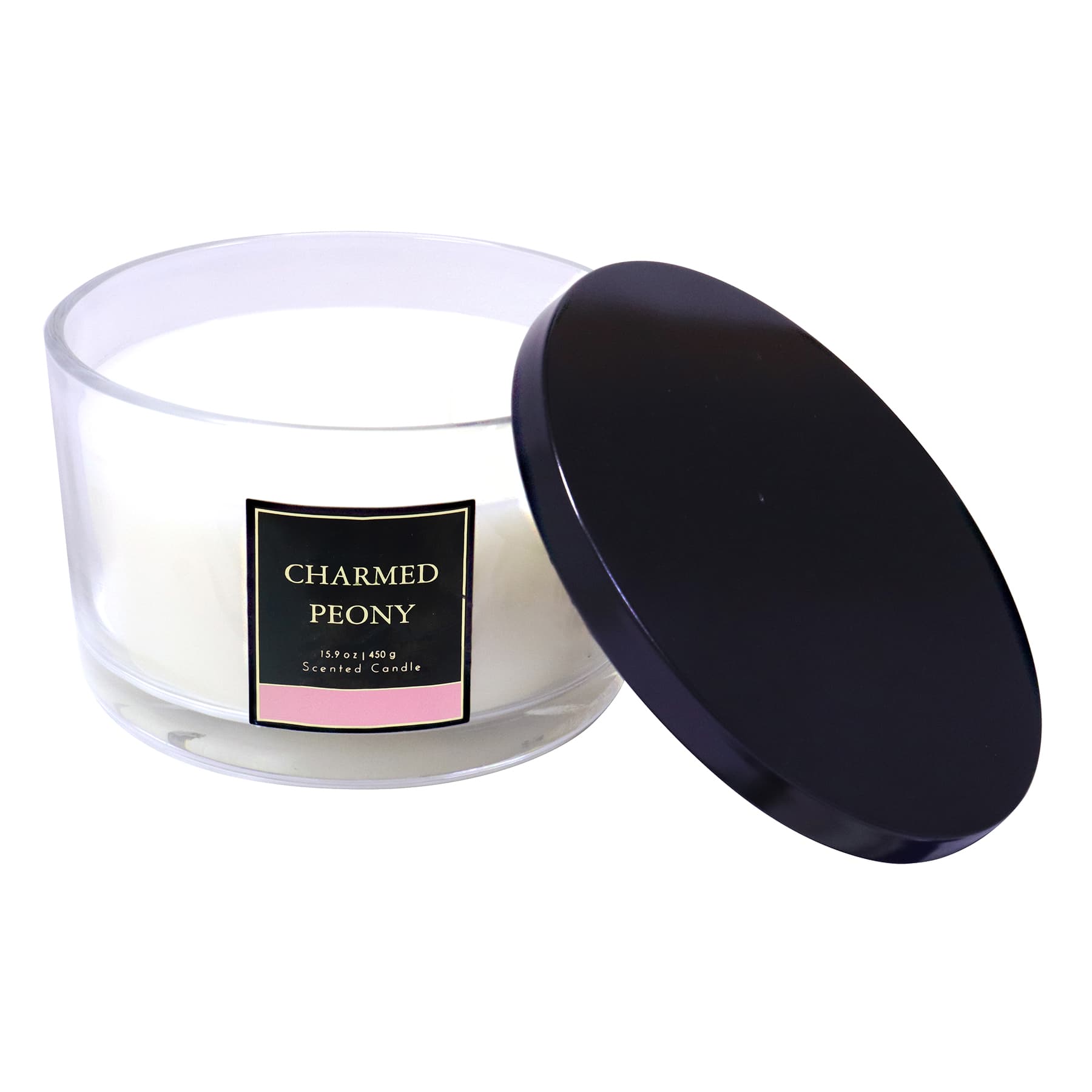 Charmed Peony Scented Jar Candle, 15.9oz