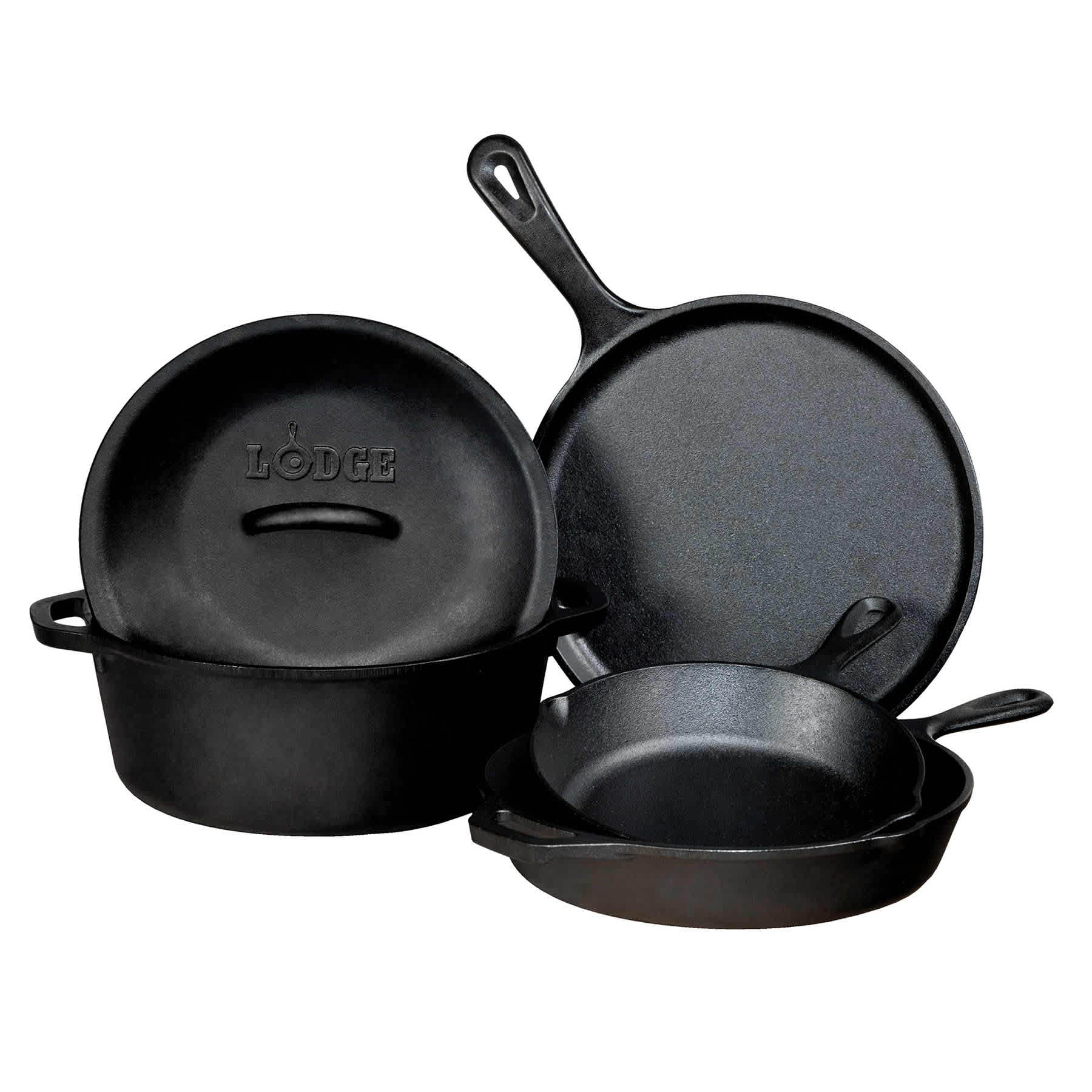 Lodge 5-Piece Cookware Set