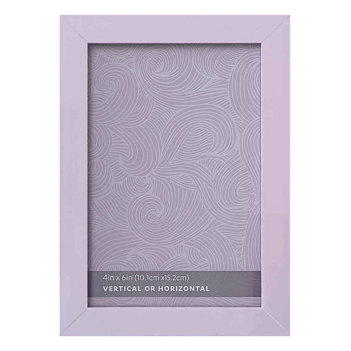Purple Tabletop Picture Frame, 4x6