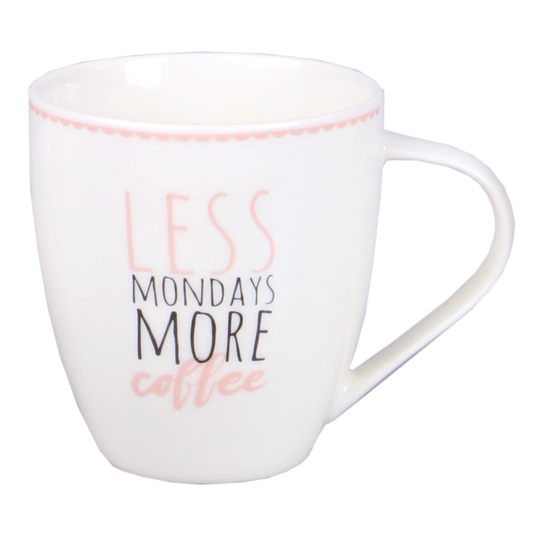 Less Mondays Mug, 17oz