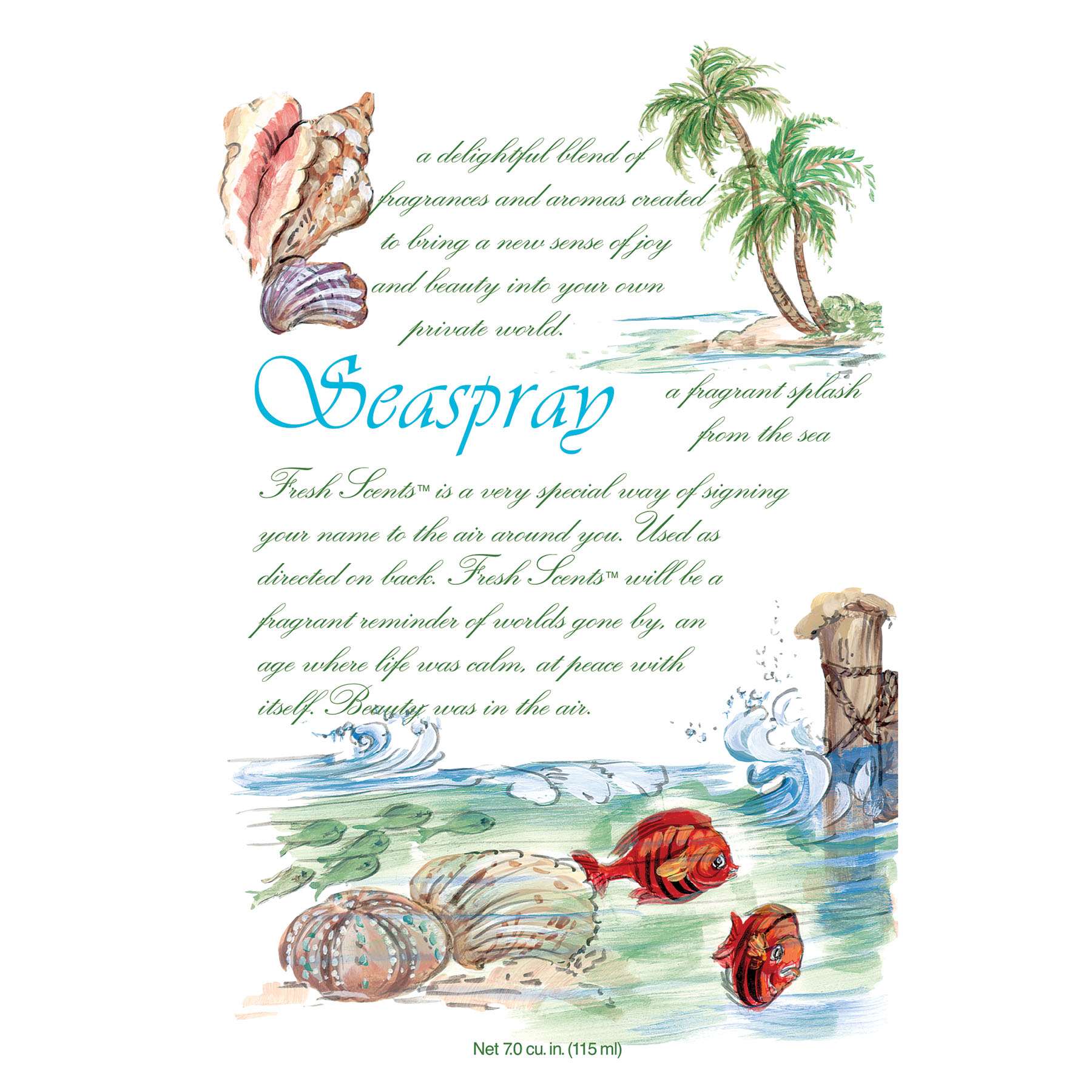 3-Pack Seaspray Scented Sachet