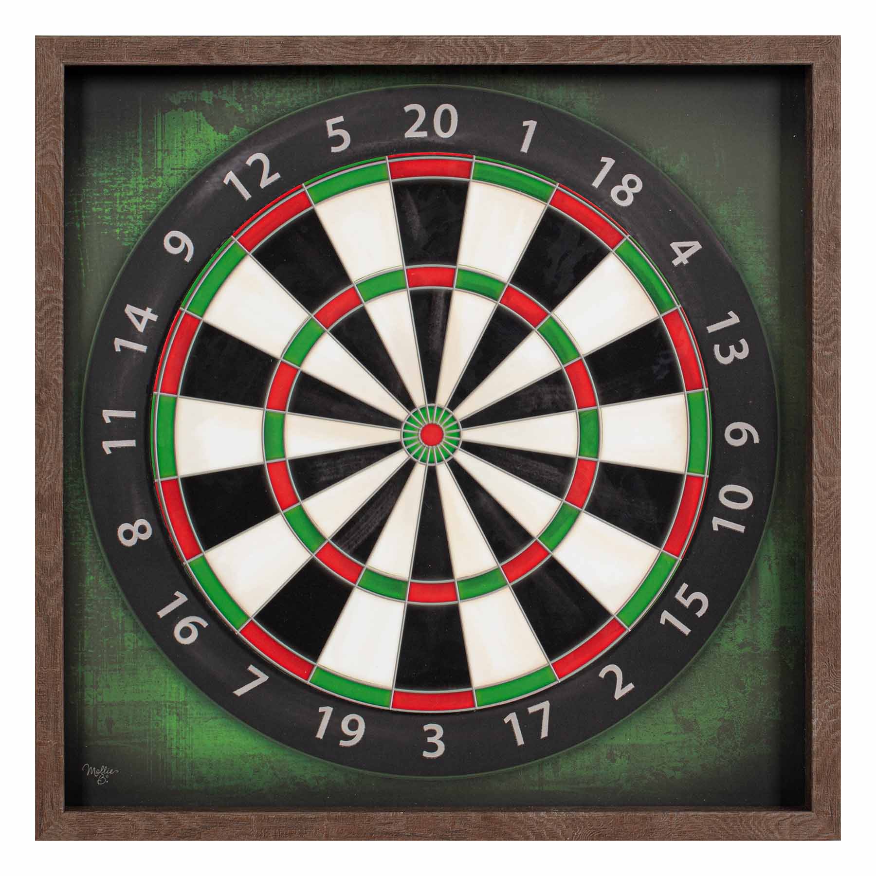 Framed Darts Wall Décor, 16"