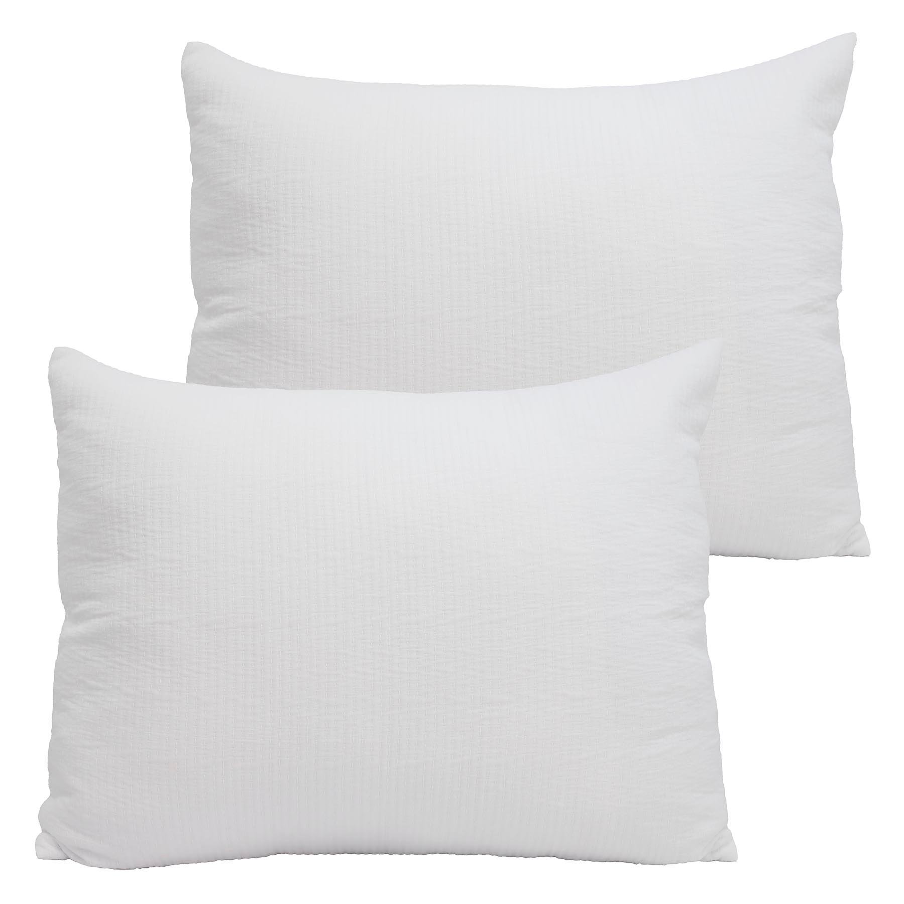 Honeybloom 3-Piece White Cotton Dash Matelasse Comforter Set, Full/Queen