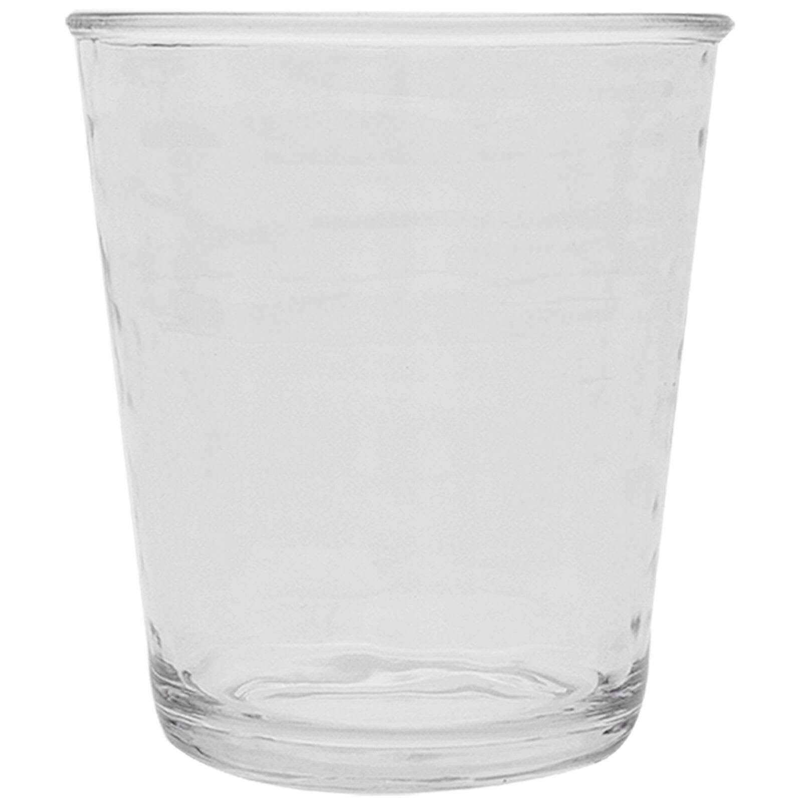 Clear Acrylic Double Old Fashioned Glass