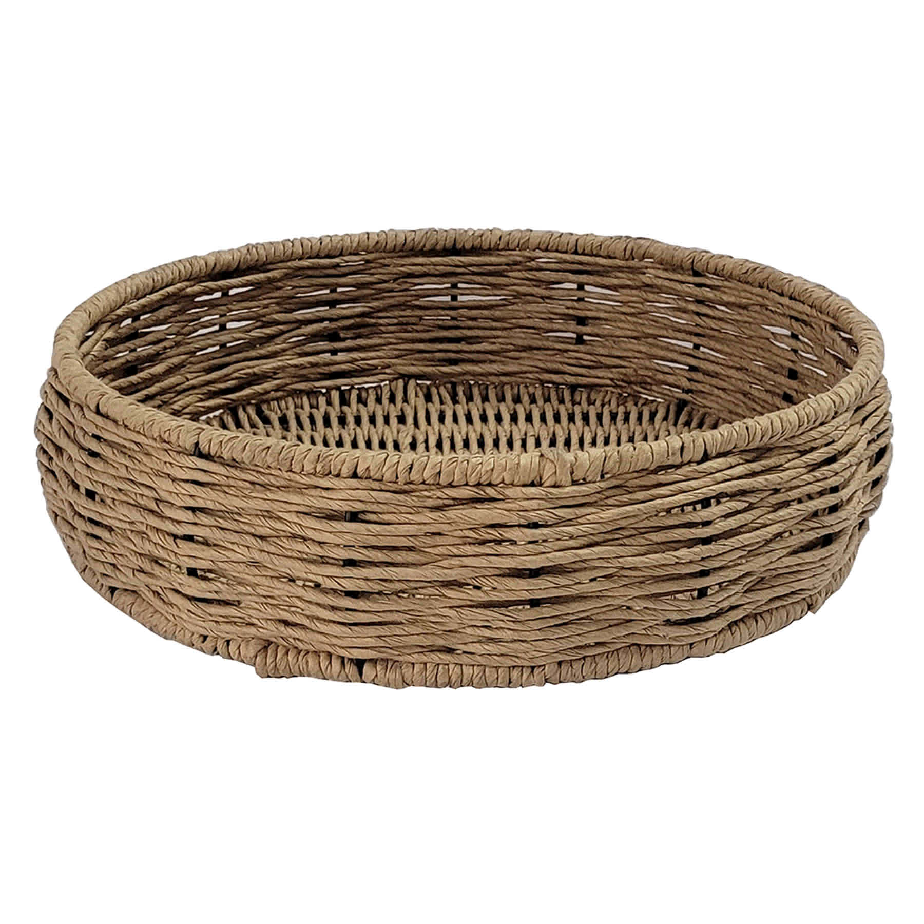 Honeybloom Rafia Decorative Basket, 13"