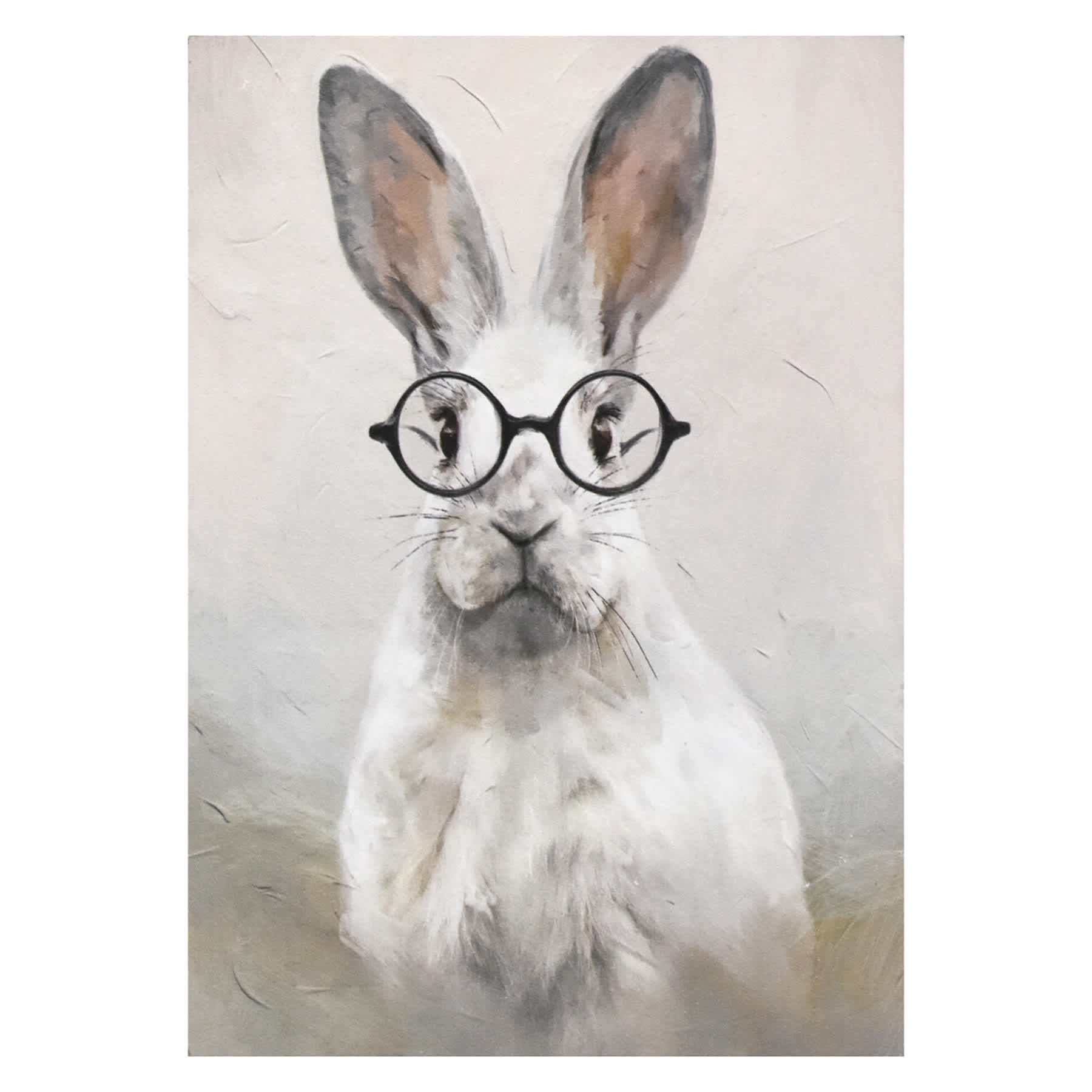 Brainy Bunny Art, 6x8