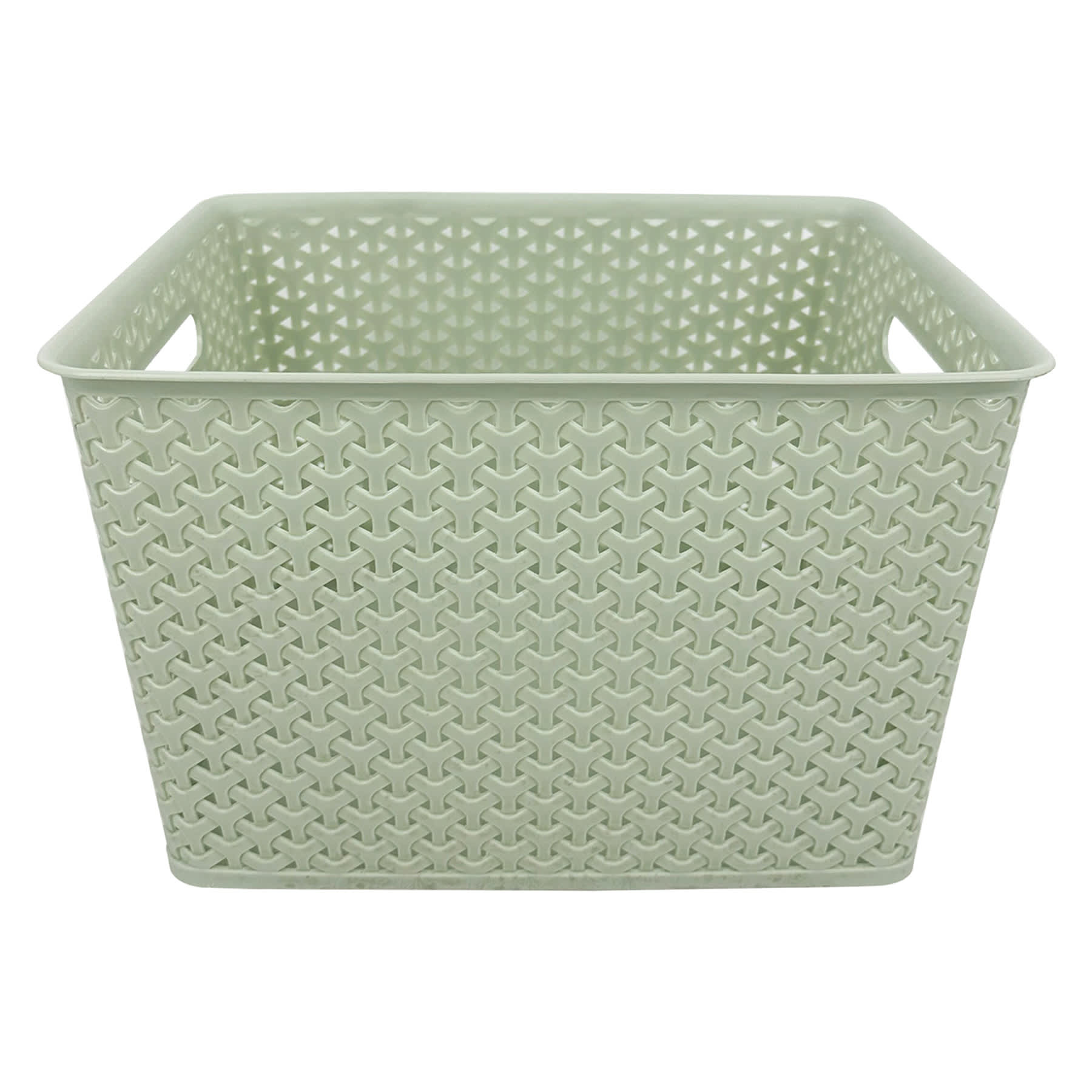 Y-Weave Mint Storage Basket, Large