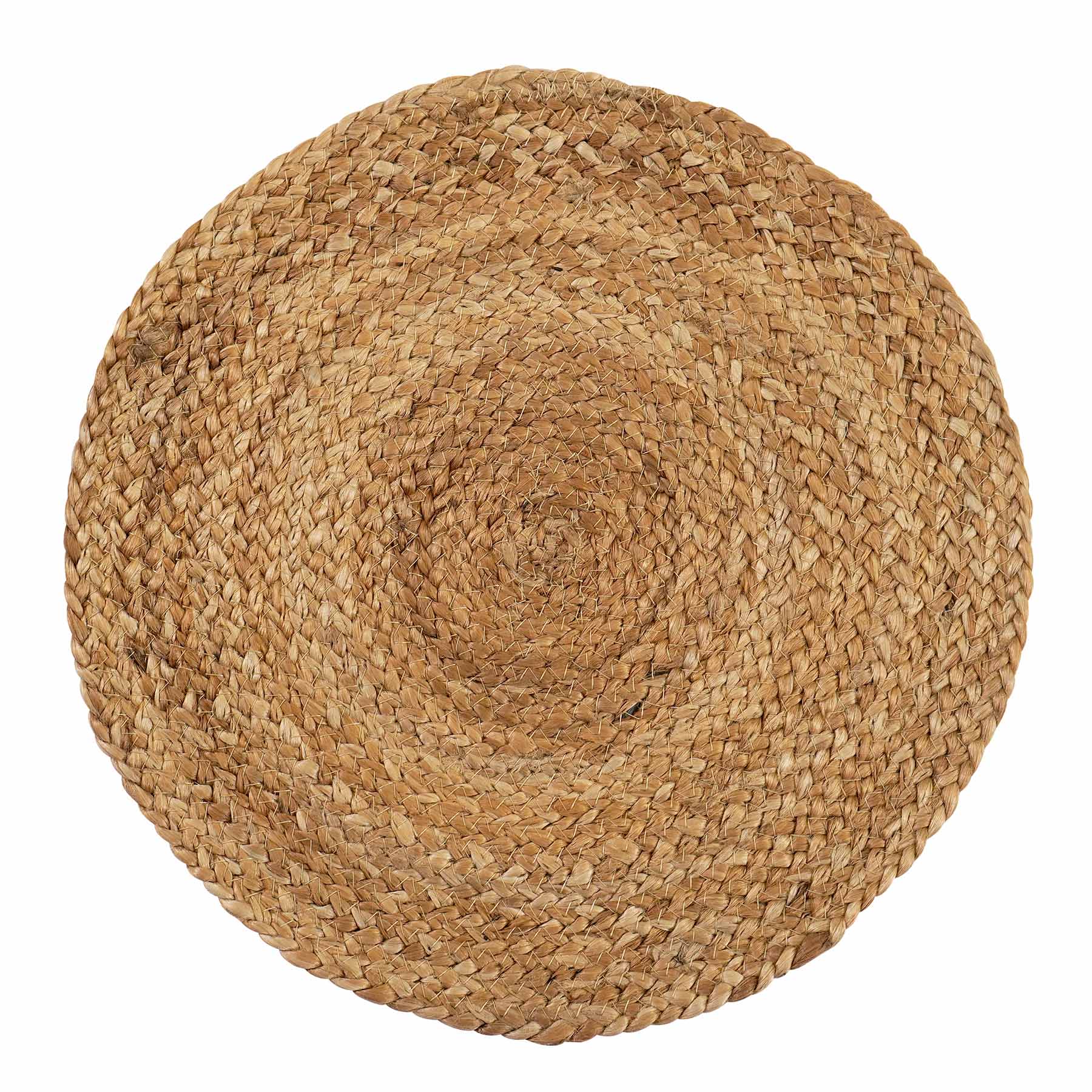 Round Braided Jute Placemat