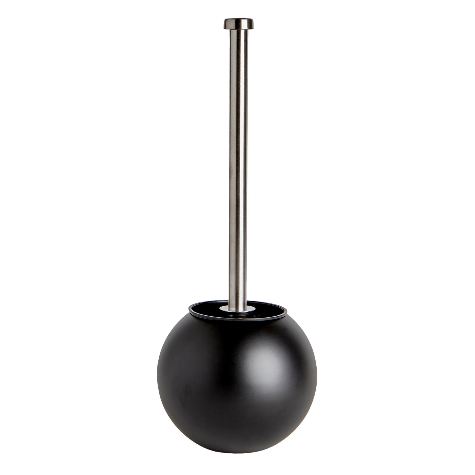 Globe Matte Black Toilet Bowl Brush, 14"