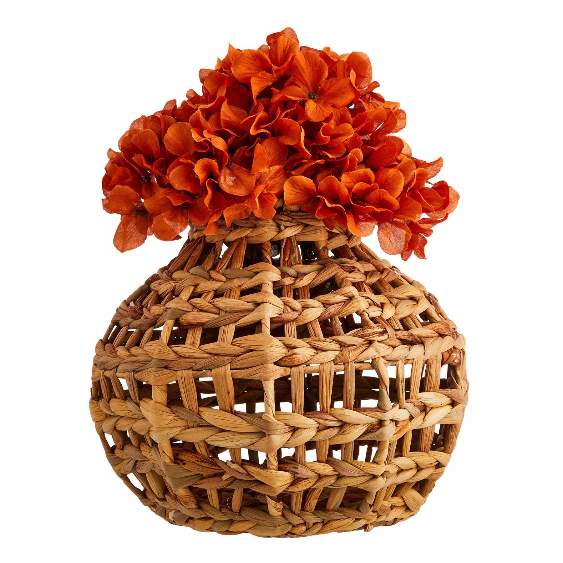 Woven Natural Vase, 10"