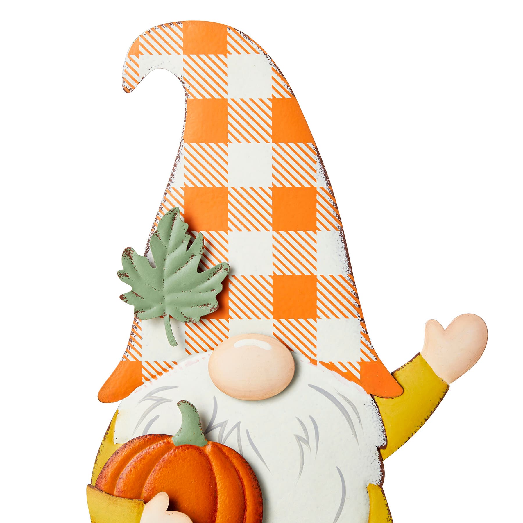 Homespun Harvest Fall Festive Gnome Yardstake, 24"