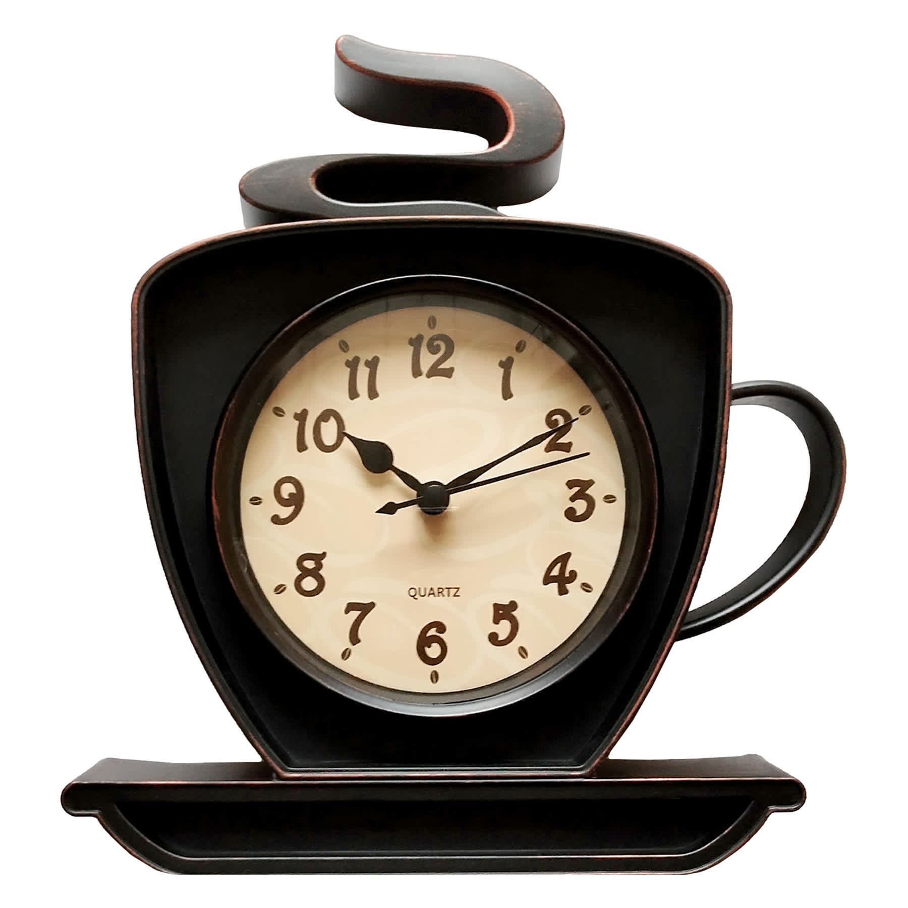 Hot Coffee Wall Clock, 9x8