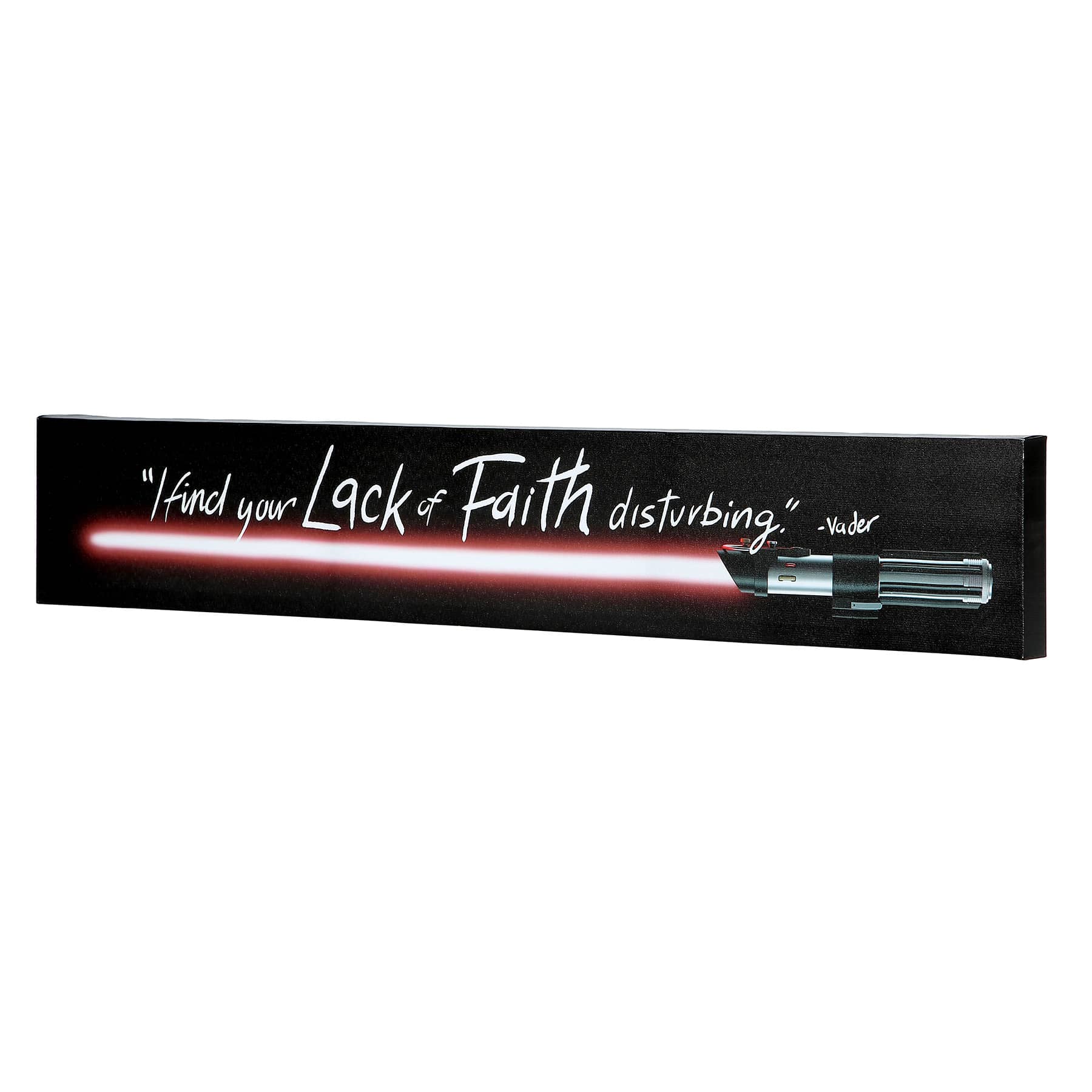 Lightsaber Canvas Wall Art, 6x36