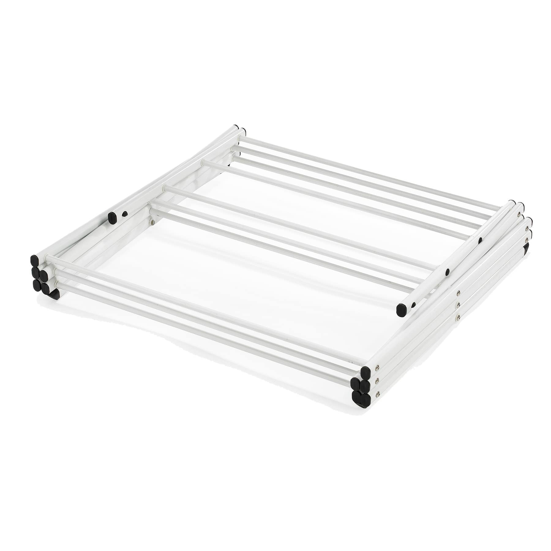 White Compact Accordion Dryer Rack