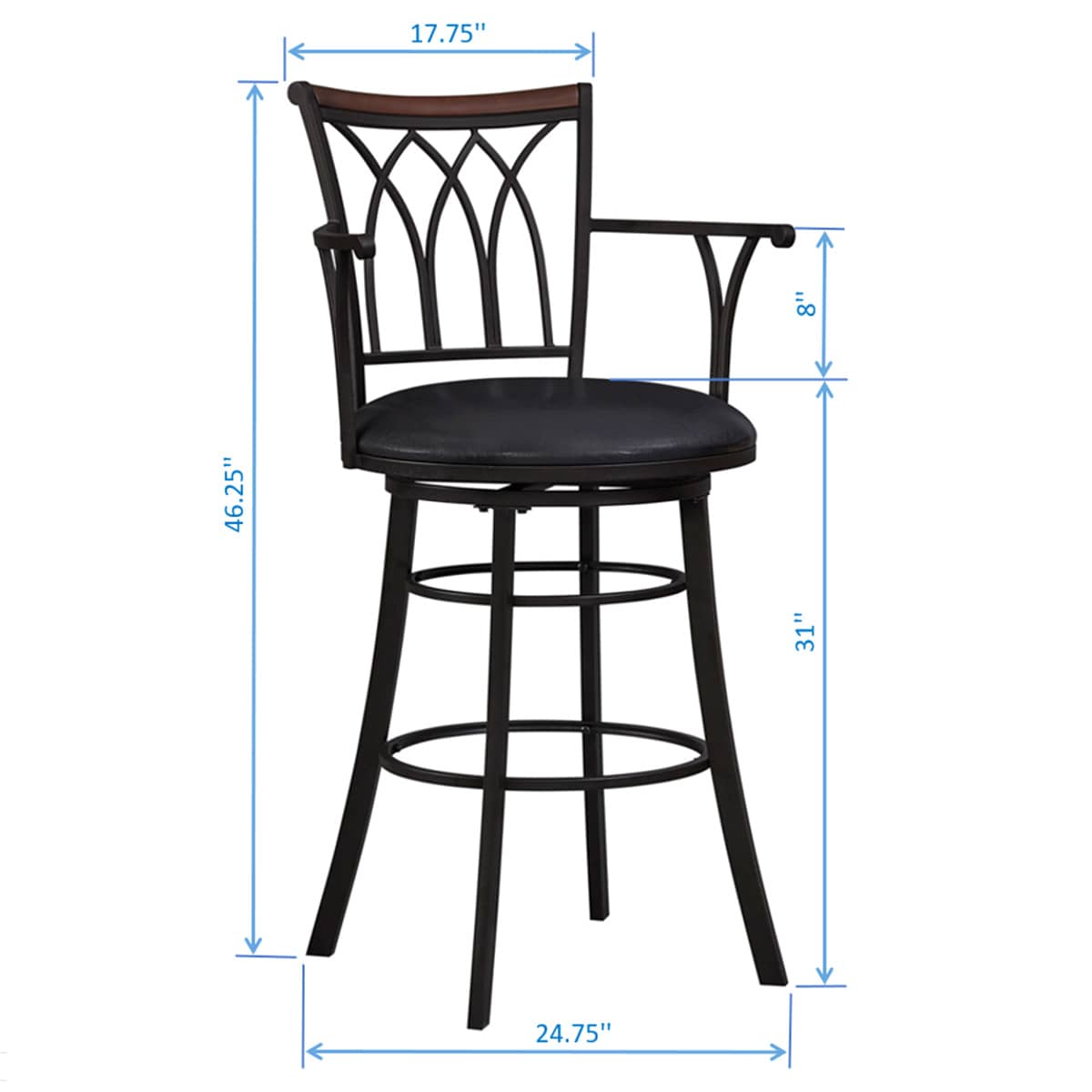 Stephanie Barstool, Black