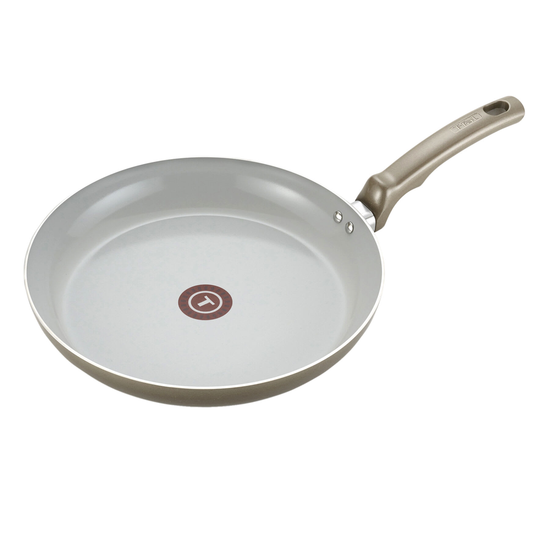 T-fal Champagne Ceramic Chef Fry Pan, 10"