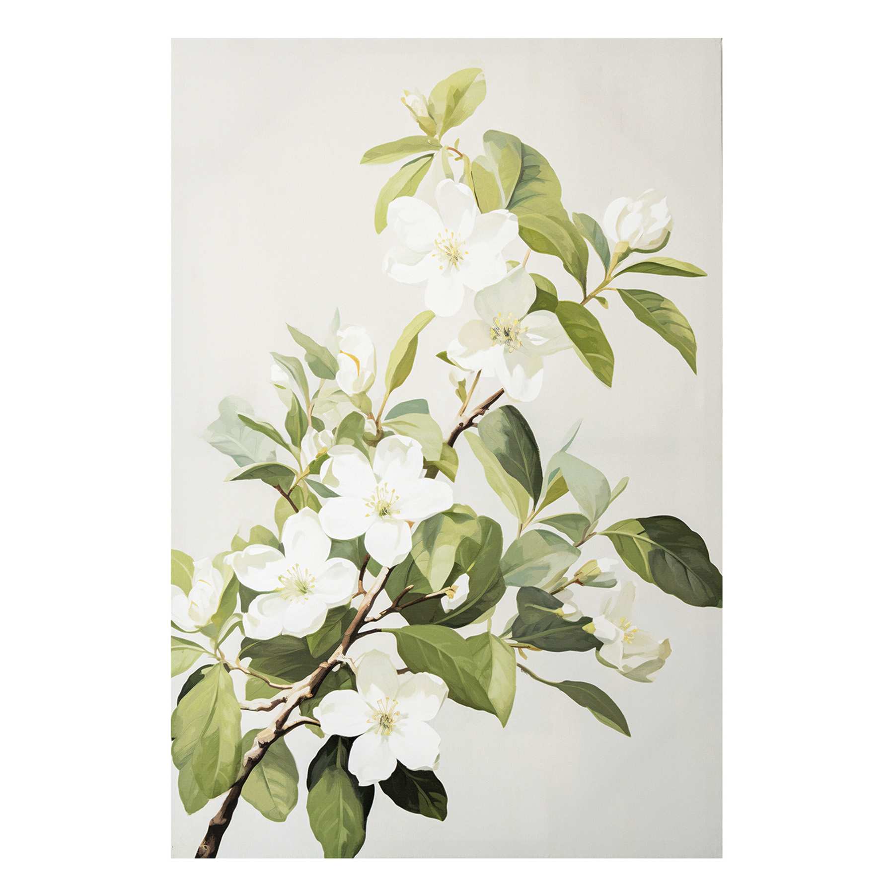 Greenery Canvas Wall Art, 24x35