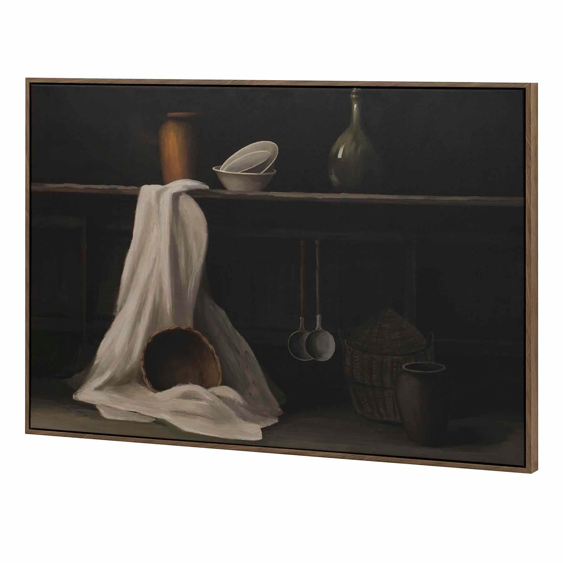 Framed Still Life Canvas Wall Art, 36x24