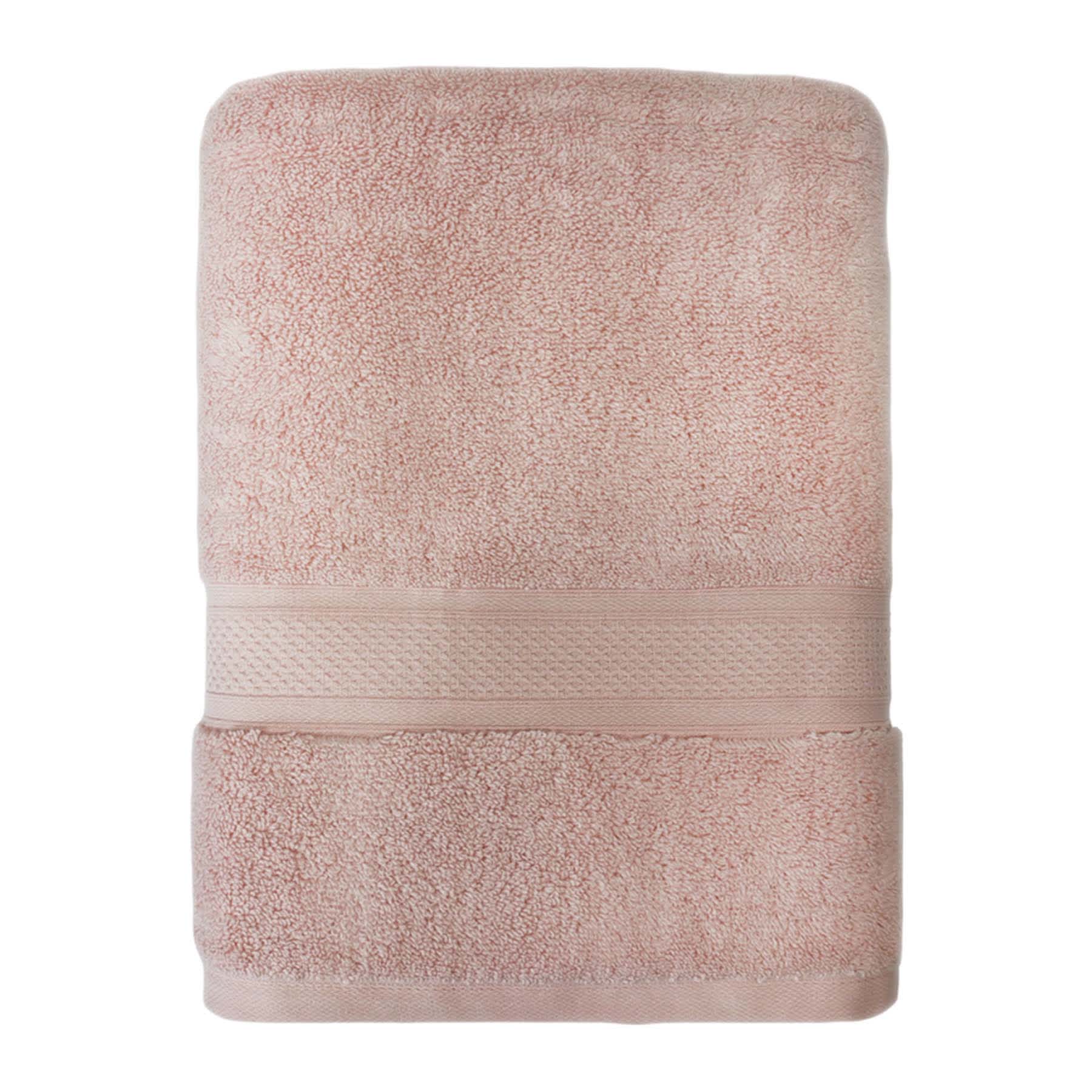 Providence Luxury Pink Bath Sheet, 33x64