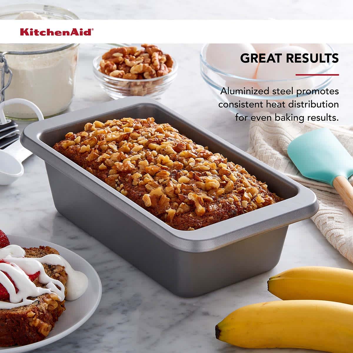 KitchenAid Nonstick Loaf Pan, 9x5