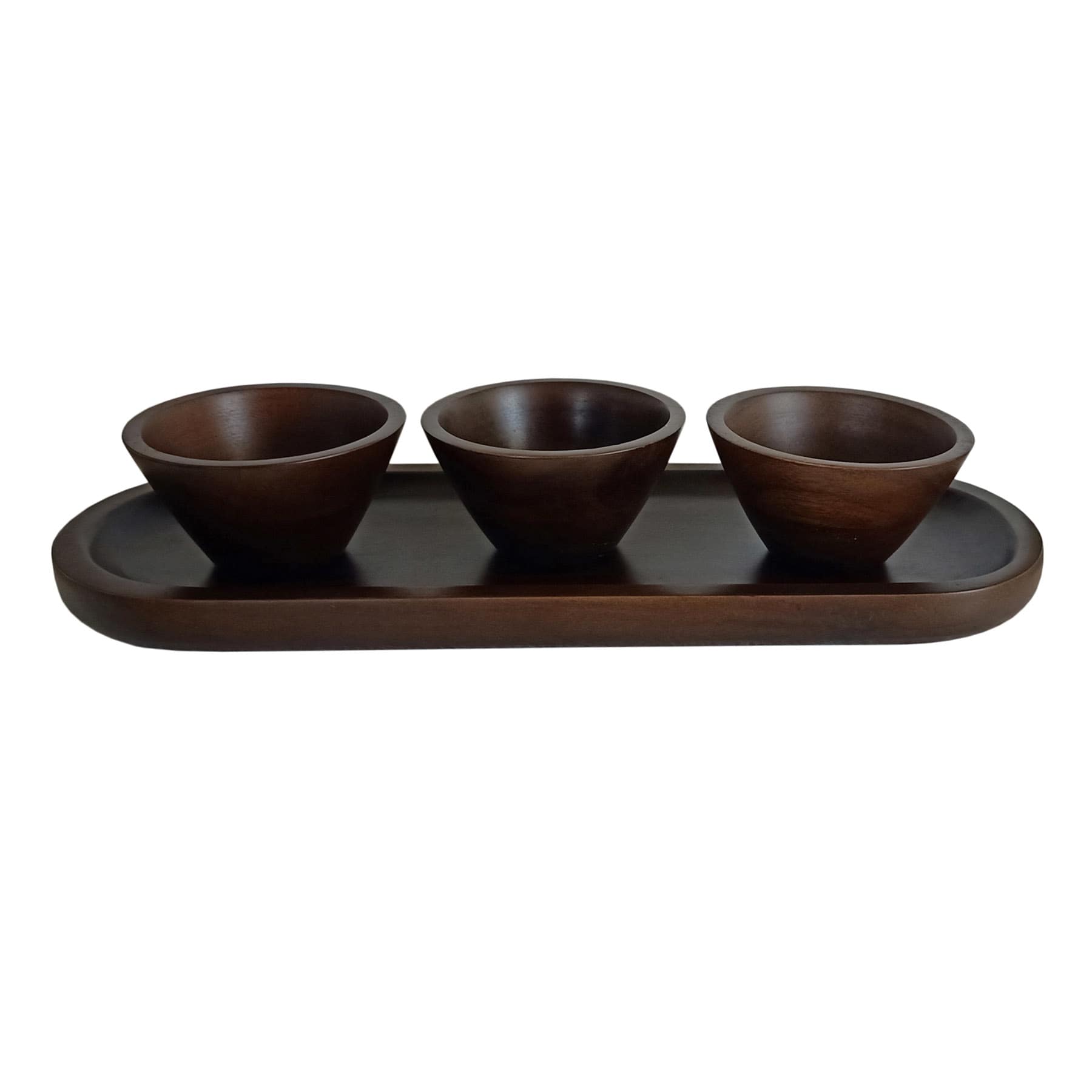 Bistro Condiment Tray & 3 Bowls