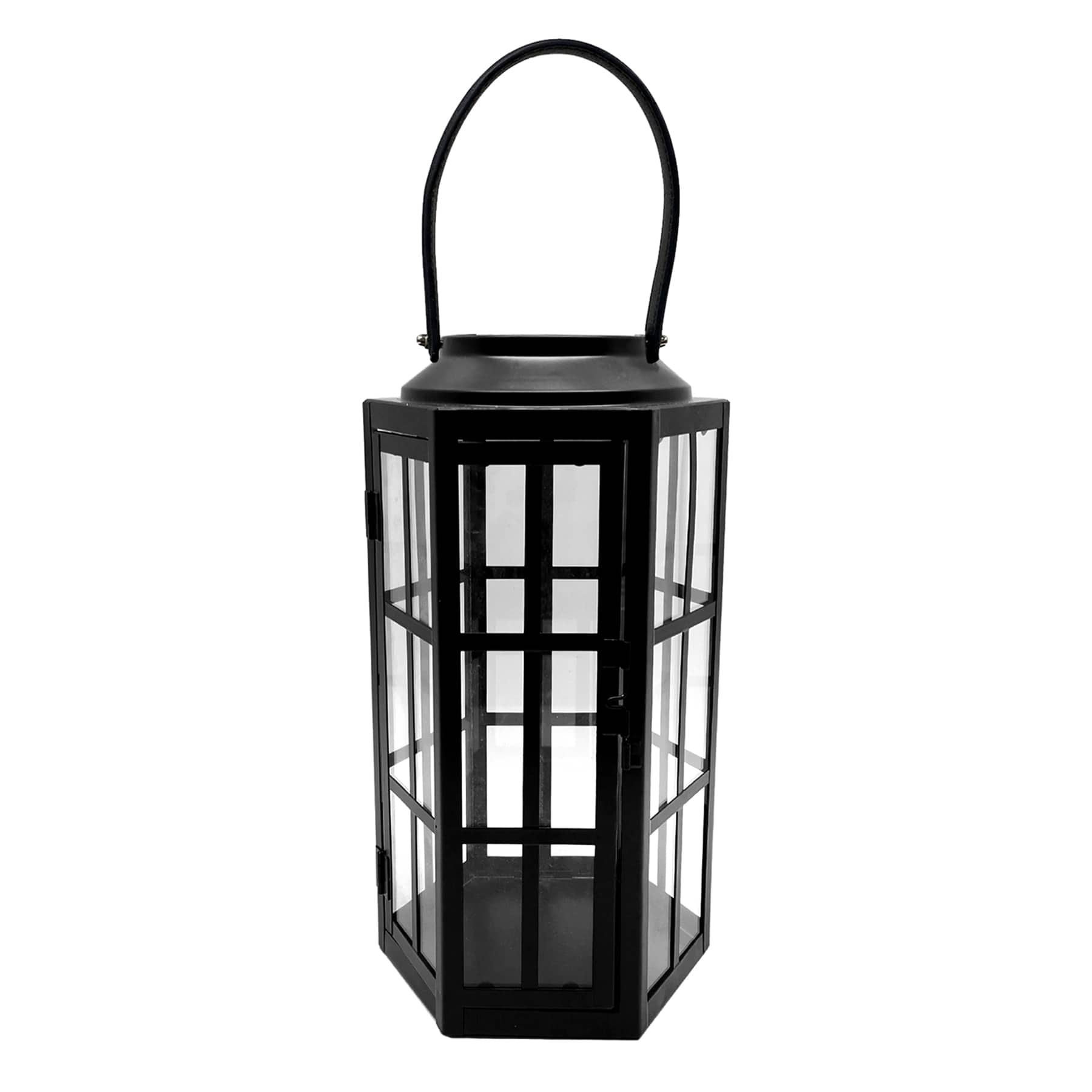 Black Metal Lantern, Large