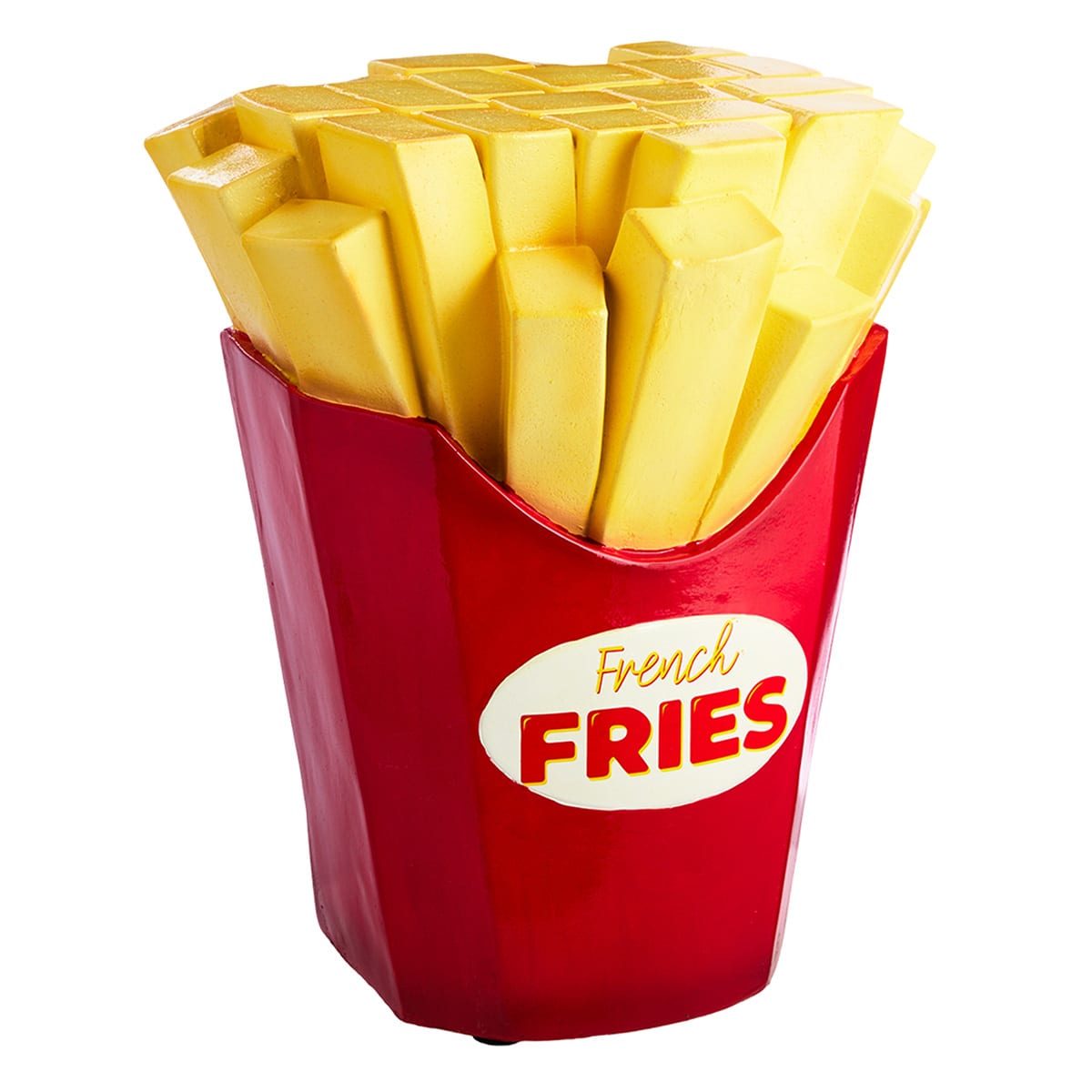 French Fries Outdoor Garden Statue, 18"