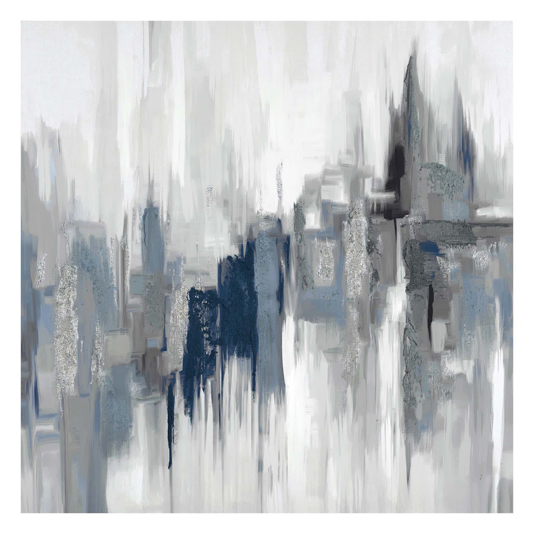 Crosby St. Abstract Canvas Wall Art, 24"