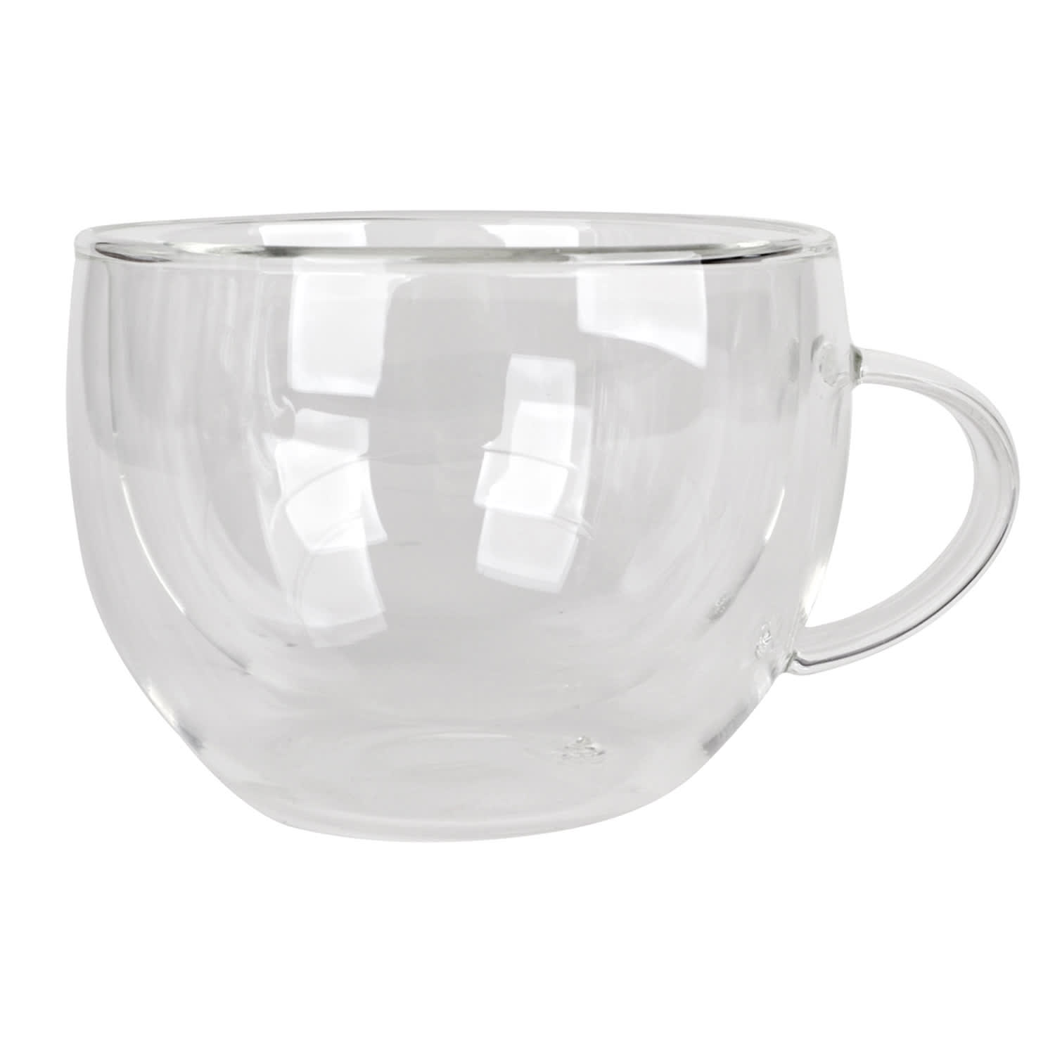 Bistro Glass Cappuccino Mug, 11oz