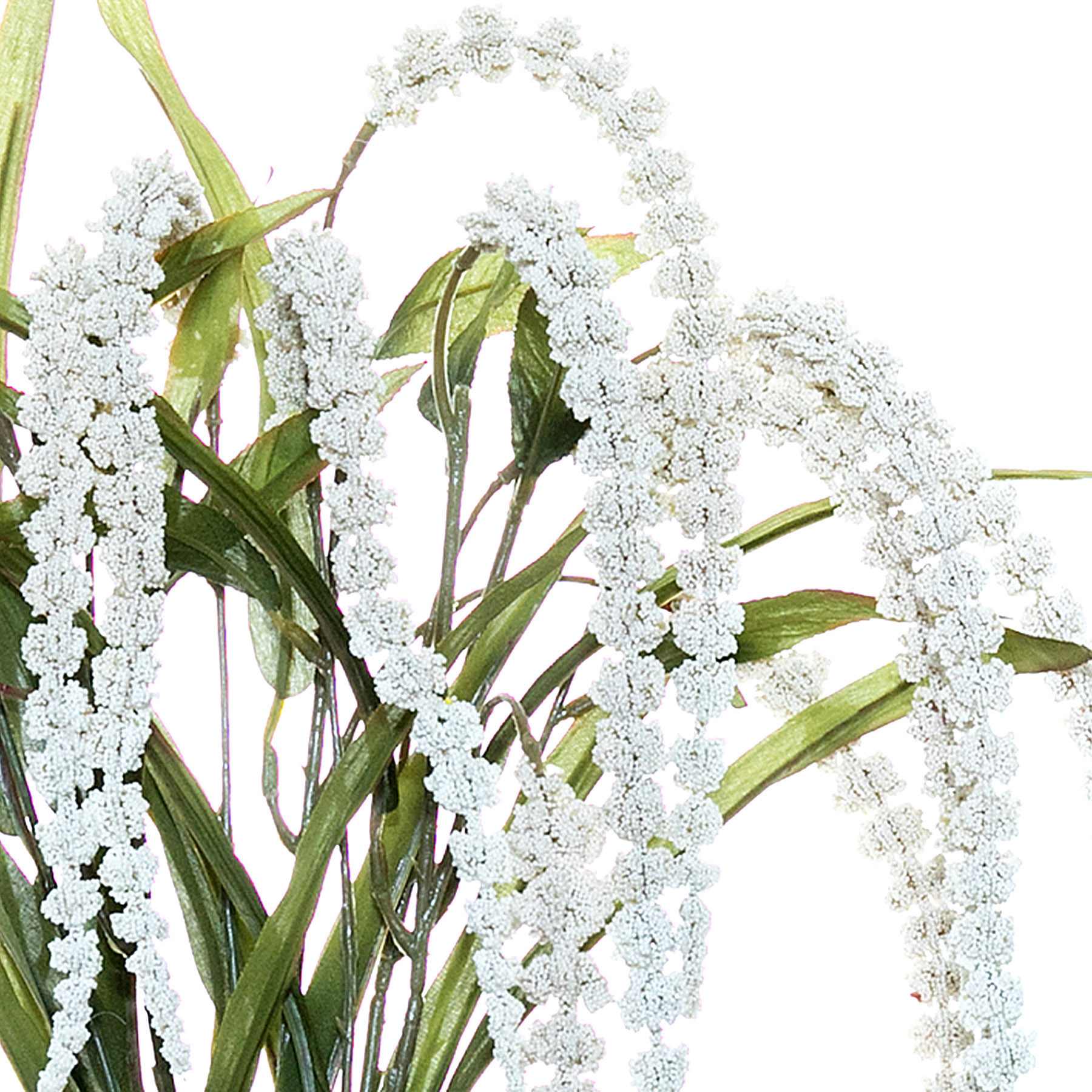 Cream Hanging Berry Bush, 28"