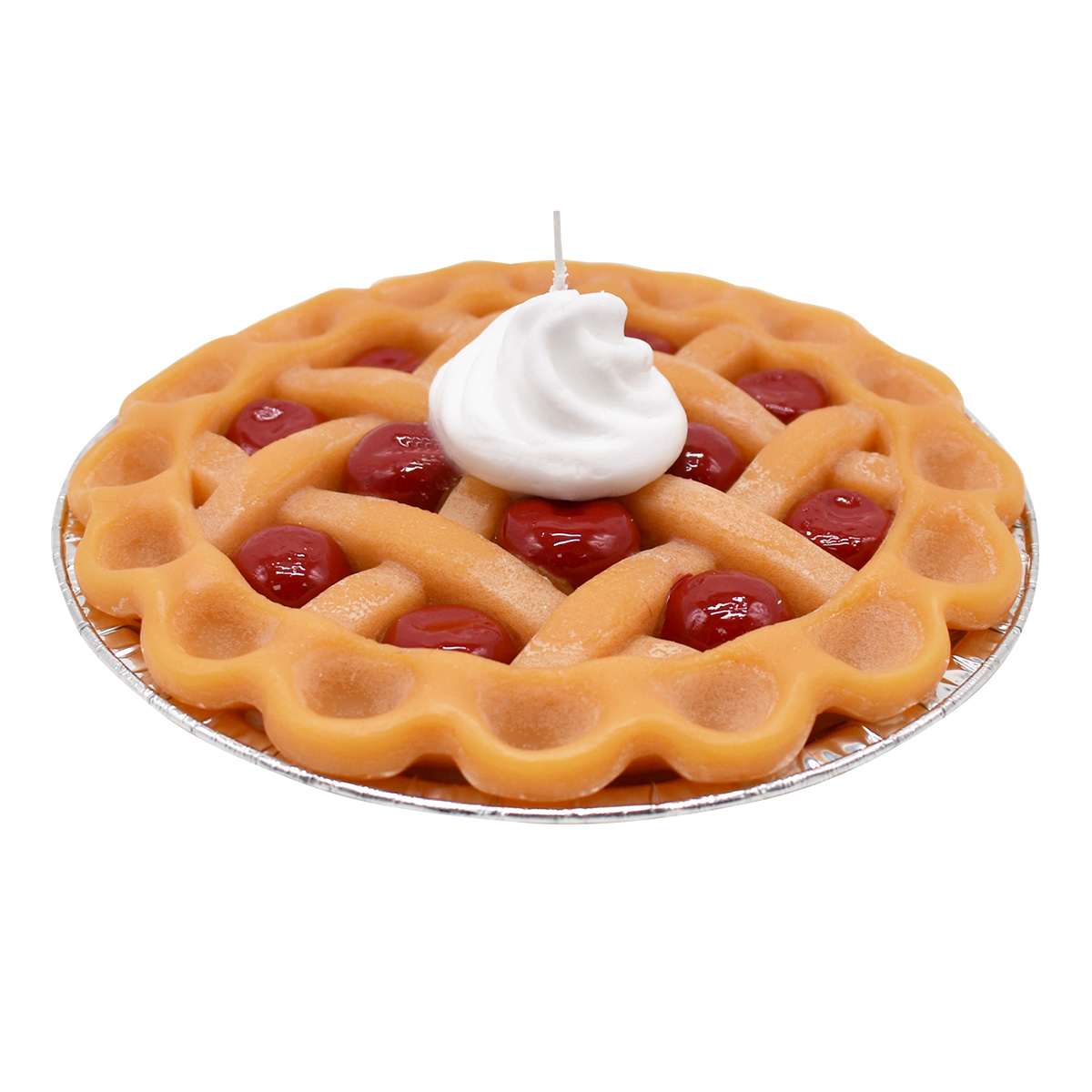 Cherry Pie Shaped Novelty Candle