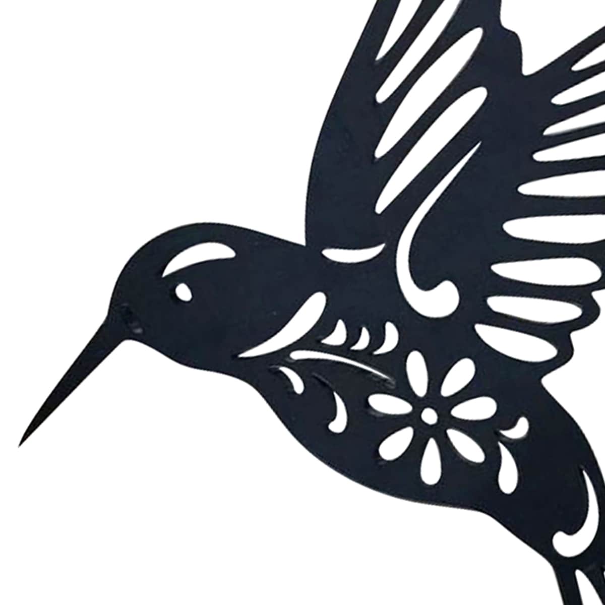 Silhouettes Yard Stake, Hummingbird