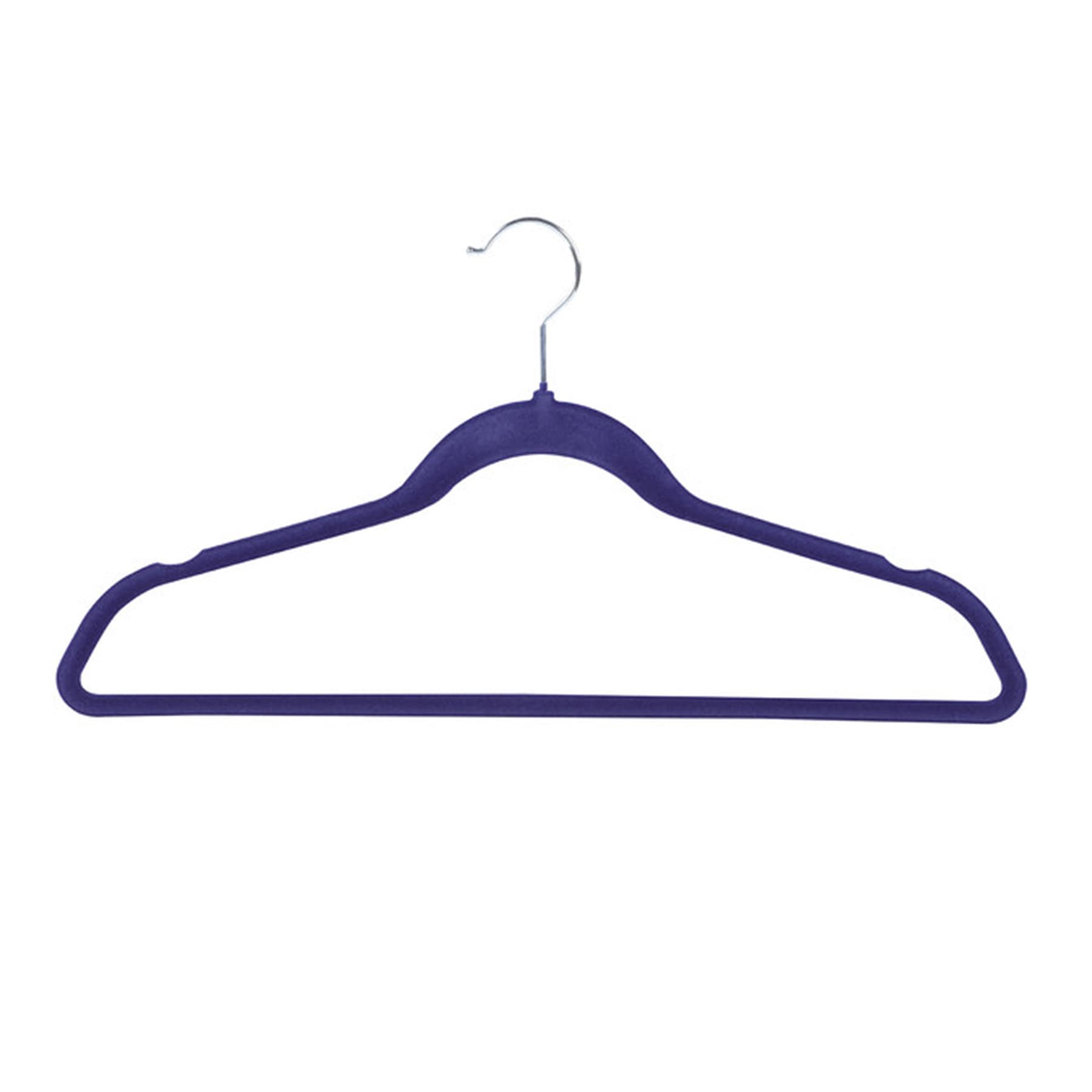 25-Pack Velvet Hangers, Navy Blue